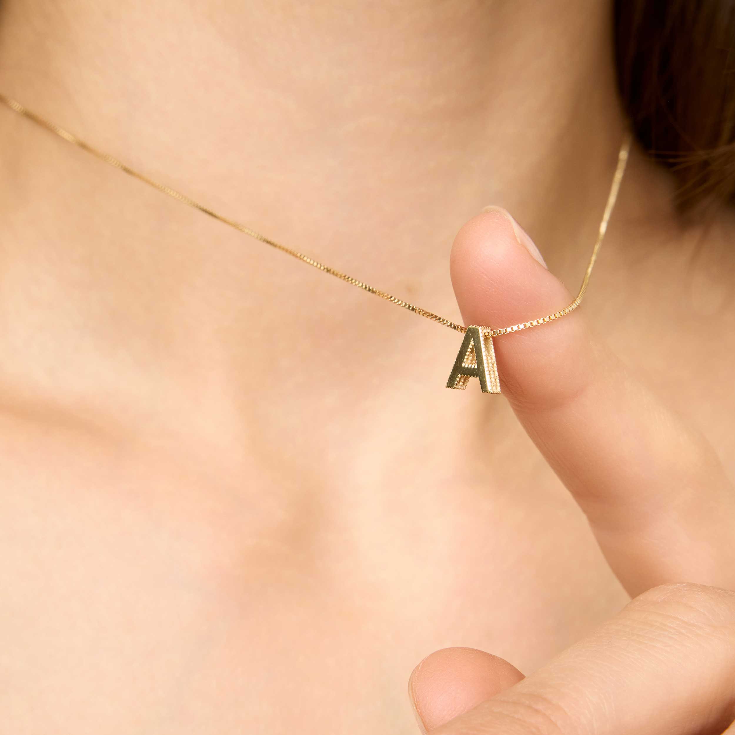 Love Letter Initial Charm Pendant