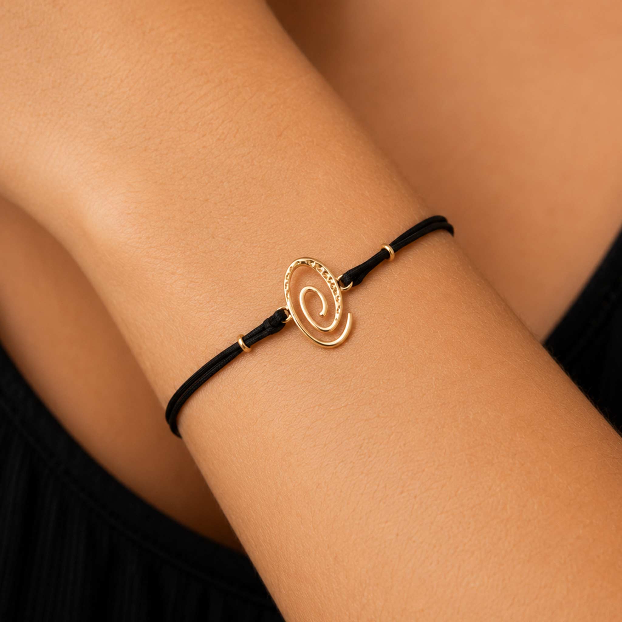 Tied To You Spiral Bracelet