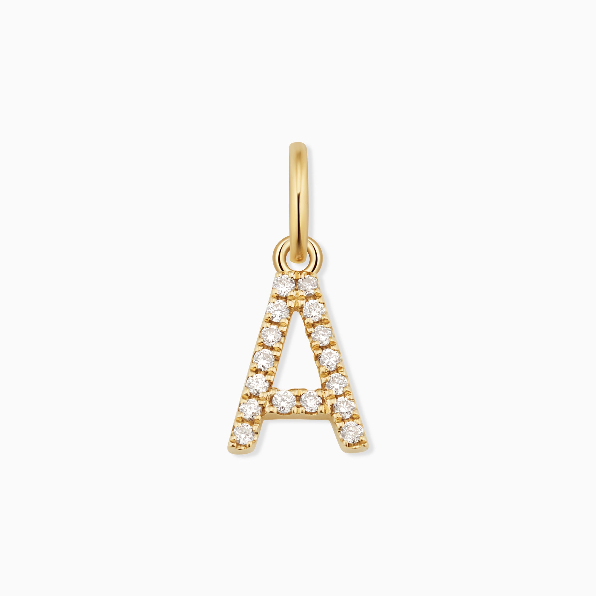 My Letter Diamond Pendant Charm