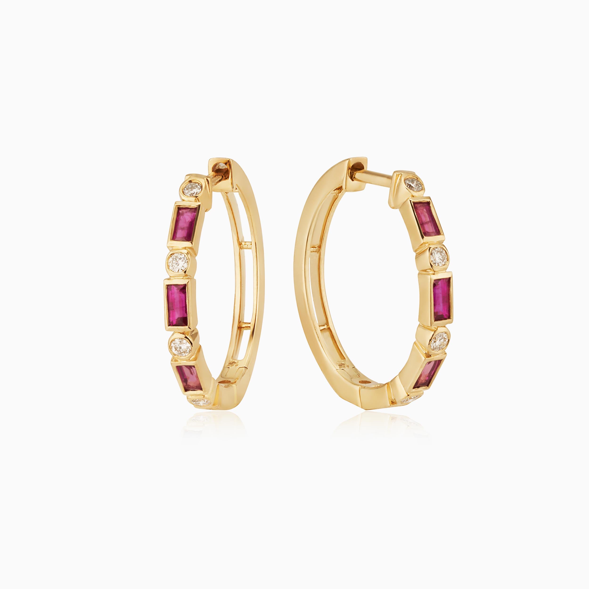 #color_Yellow Gold, Ruby, Natural Diamonds