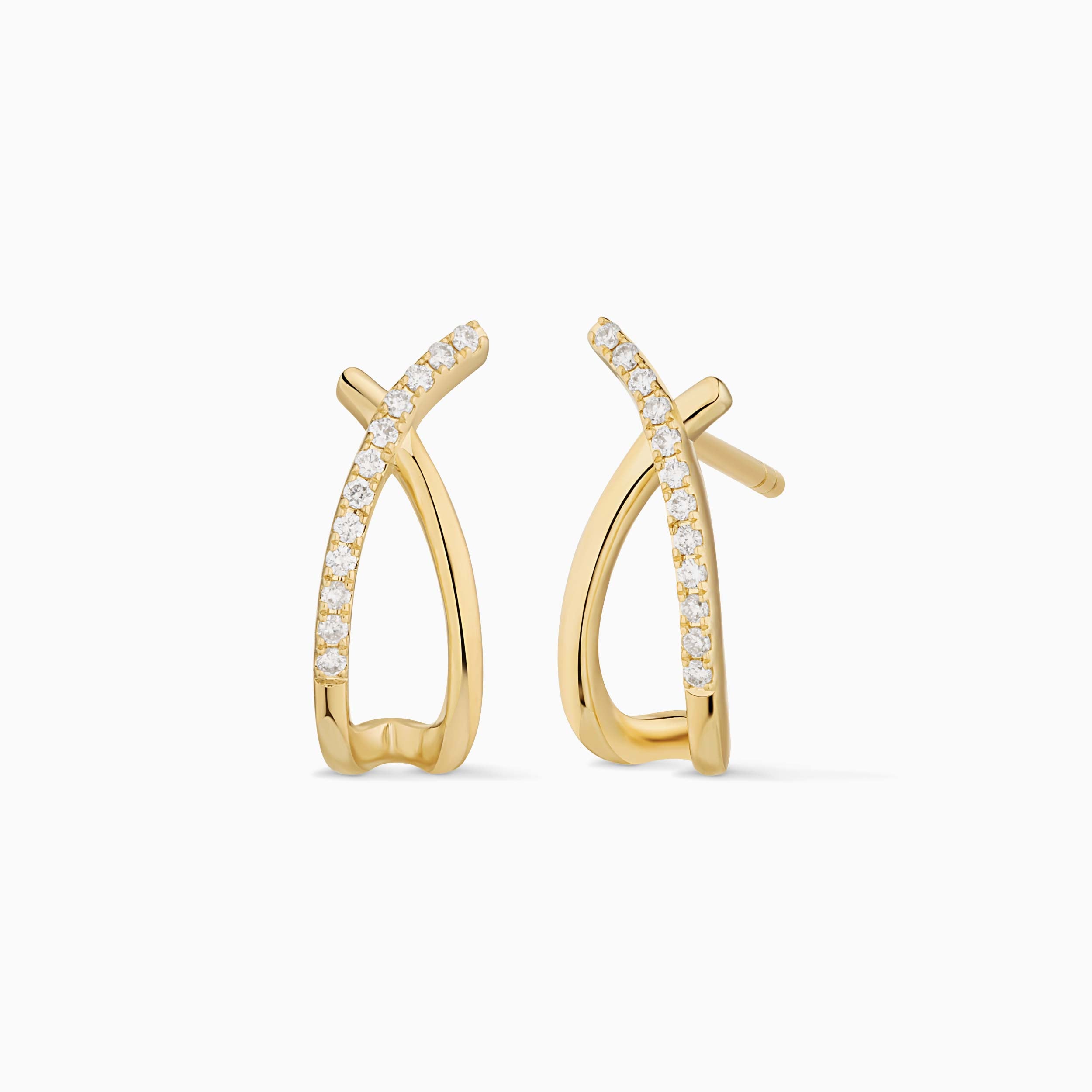 Kisses Diamond Drop Earrings