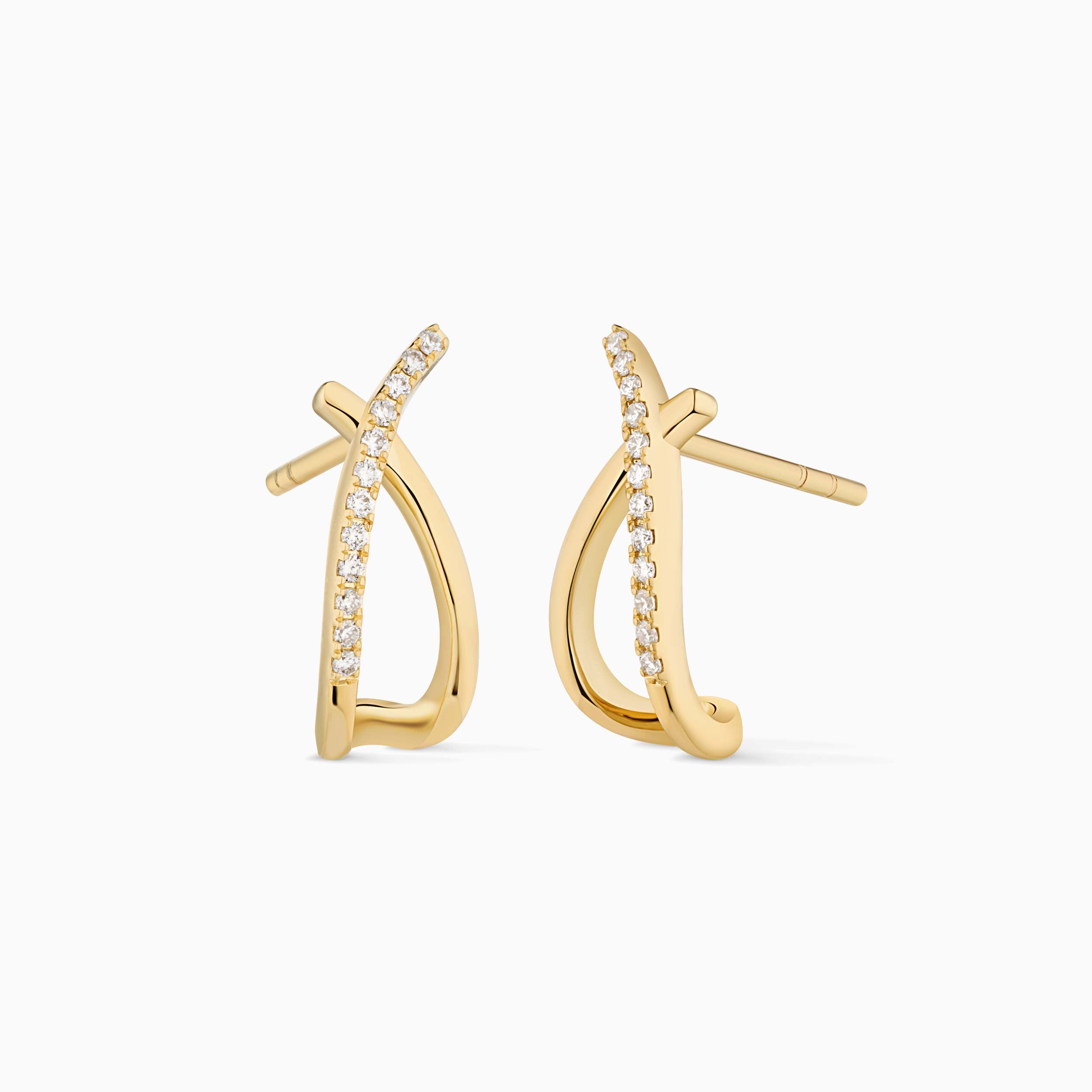Kisses Diamond Drop Earrings