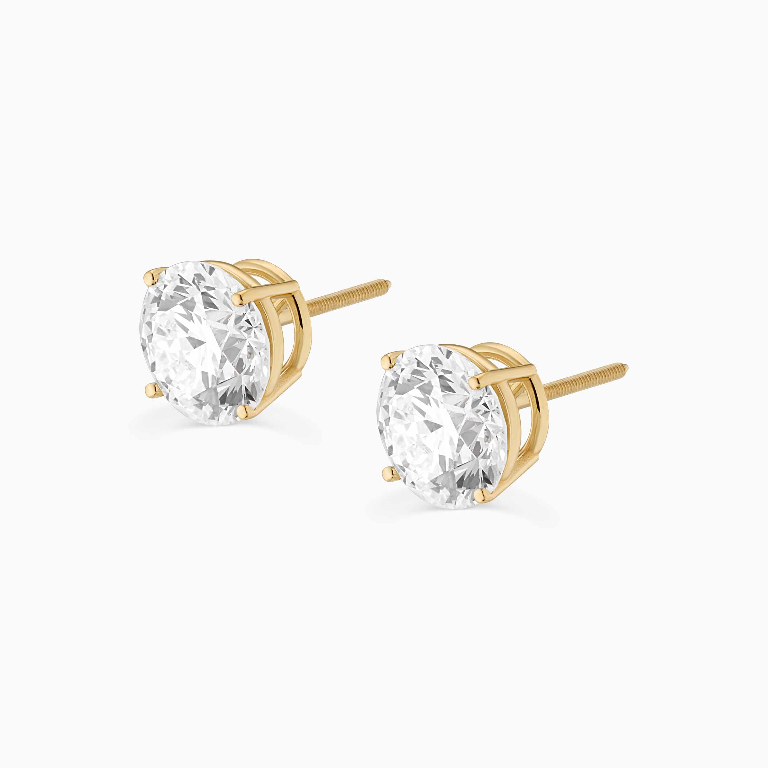 #color_Yellow Gold, Lab Diamonds