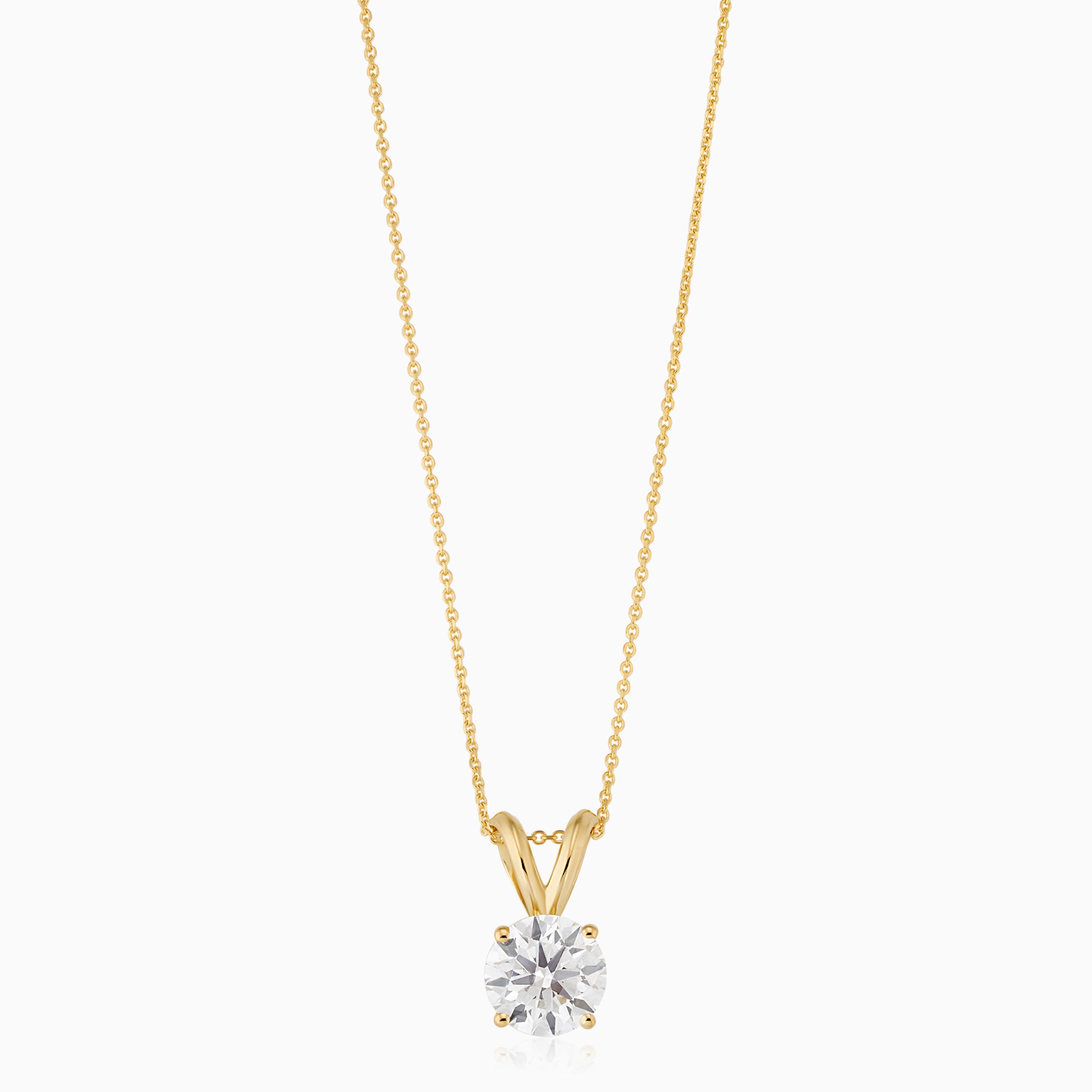 #color_Yellow Gold, Lab Diamonds