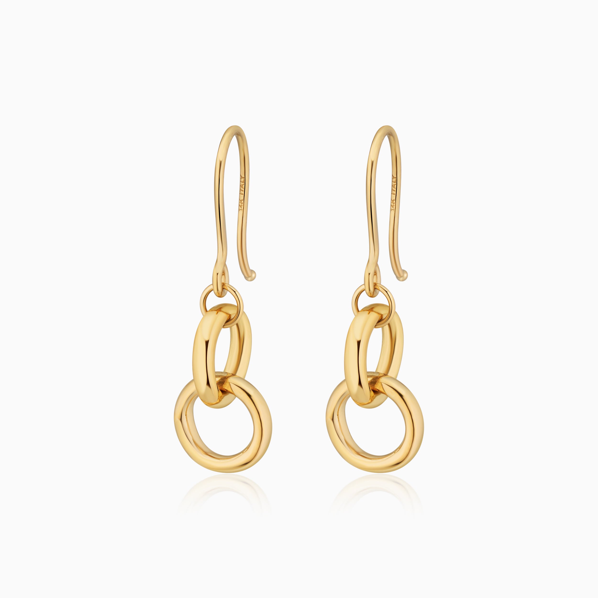 Forever Linked Drop Earrings