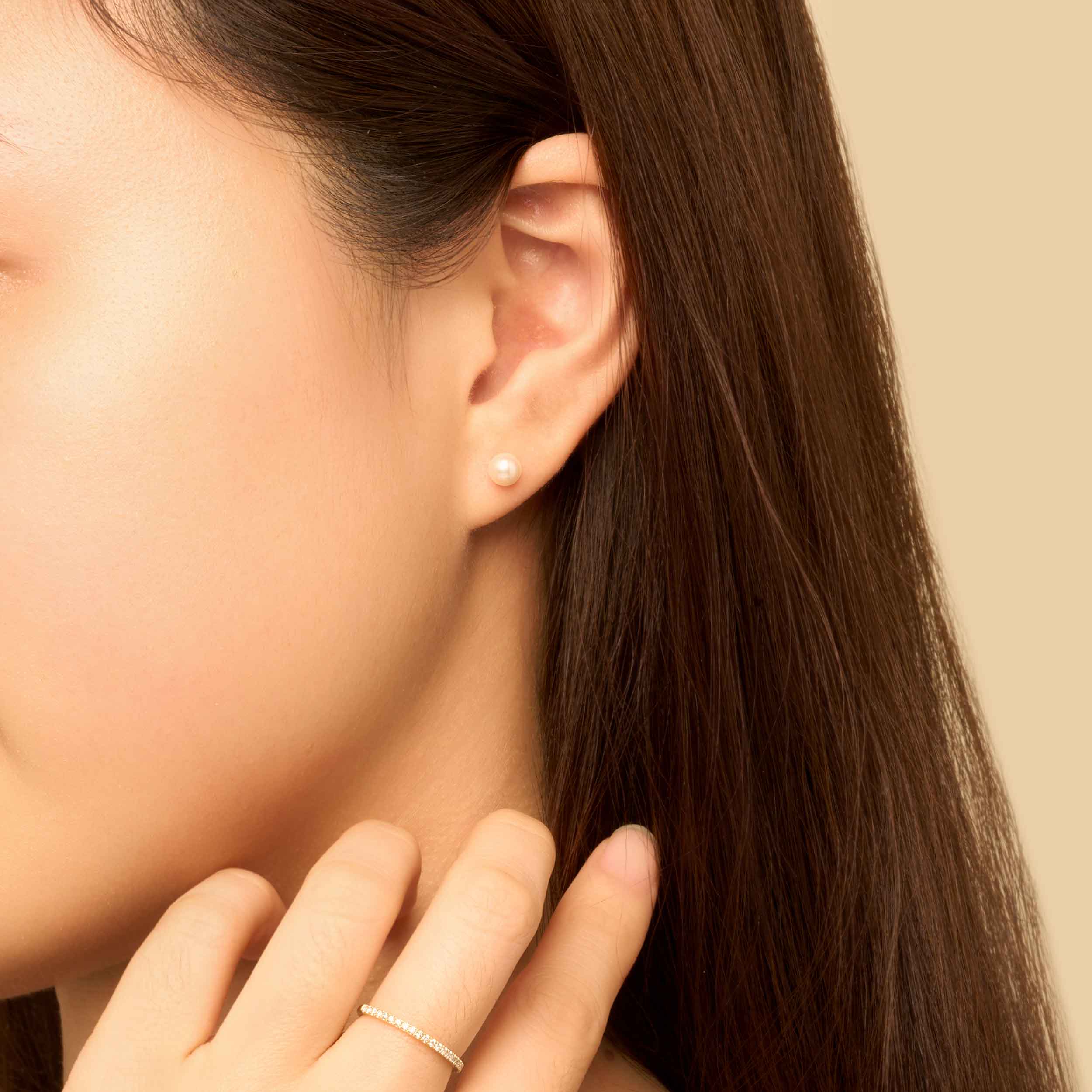 Princess Pearl Studs