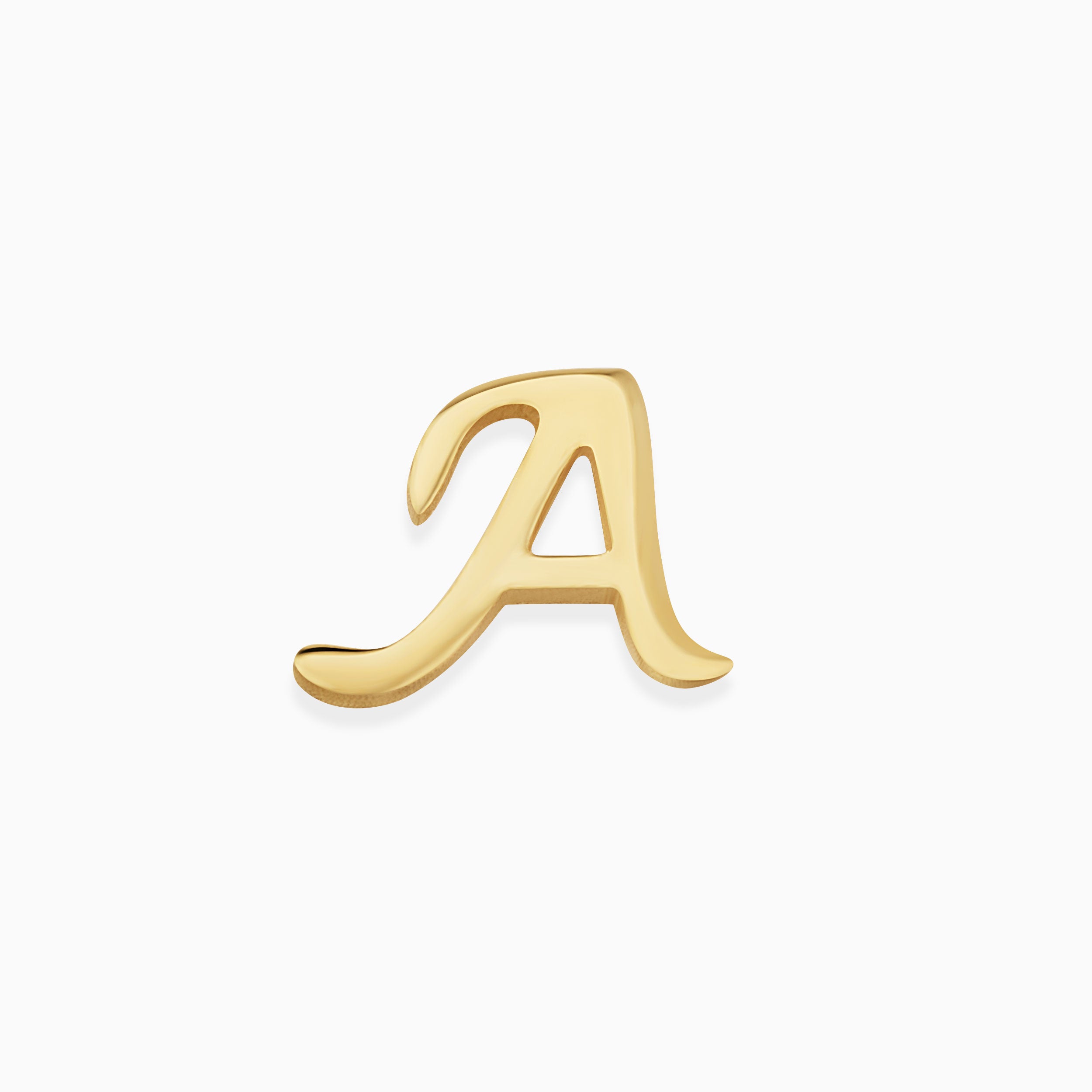 Love Letter Initial Single Stud