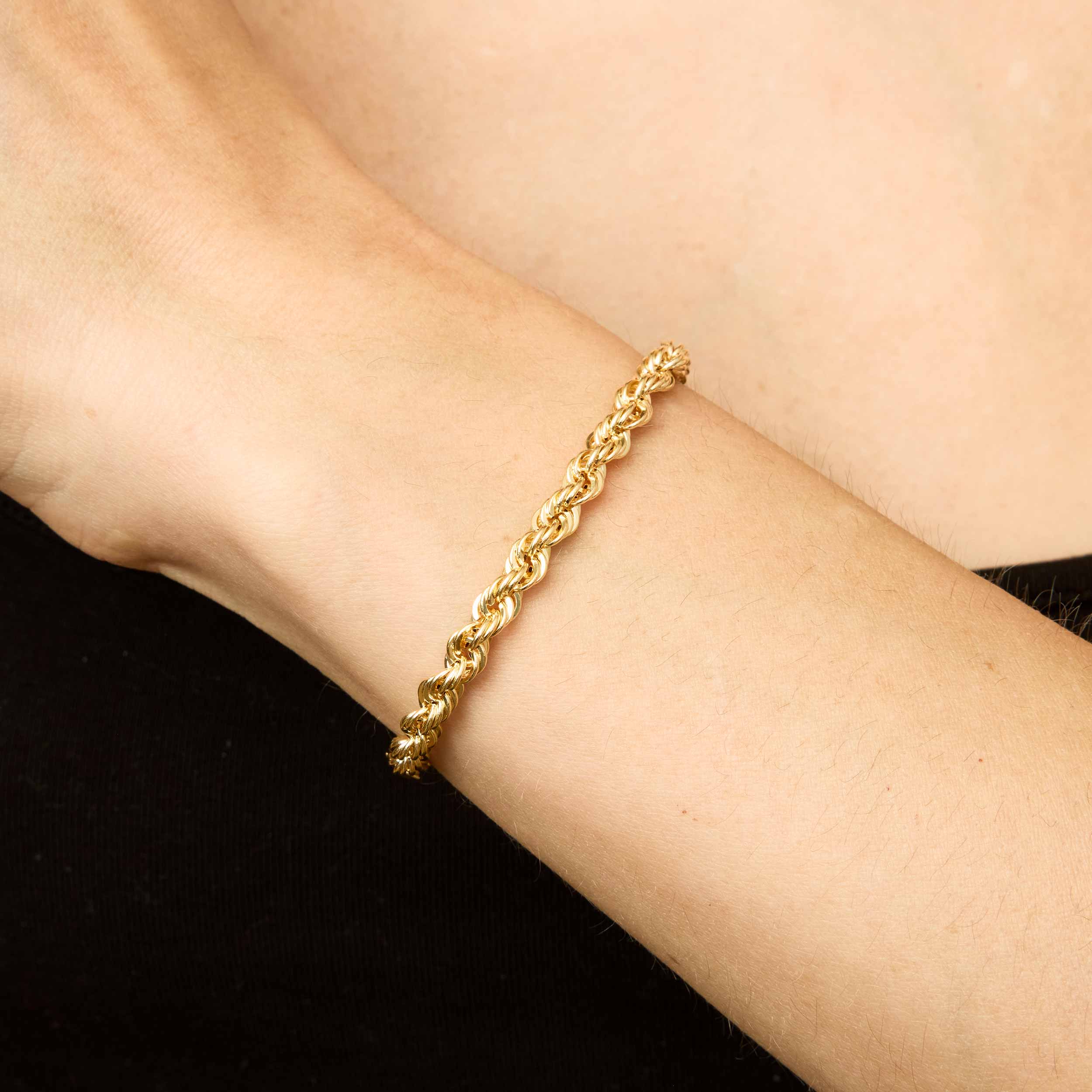 Roman Rope Statement Bracelet