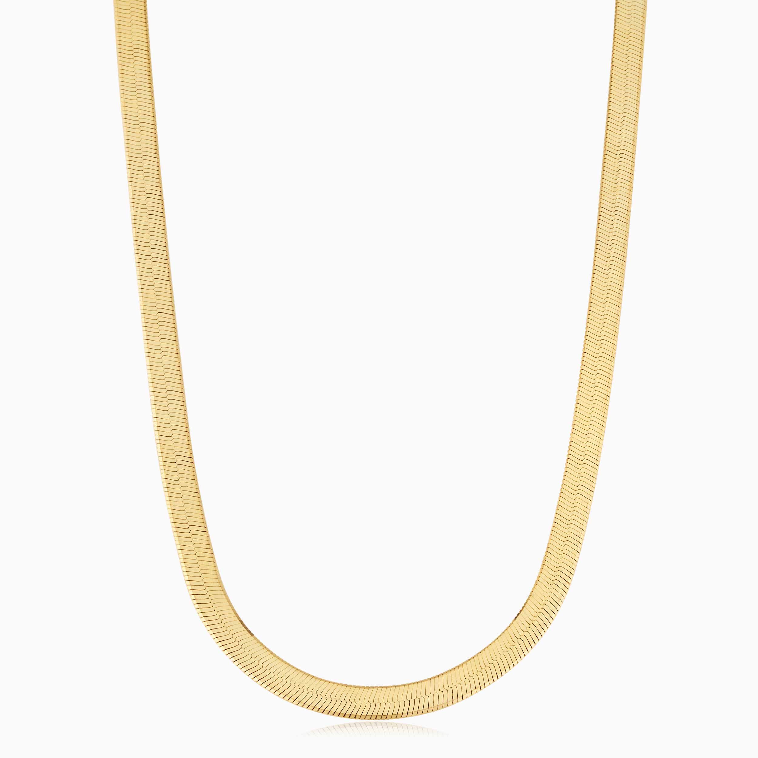 Park Avenue Herringbone Statement Choker