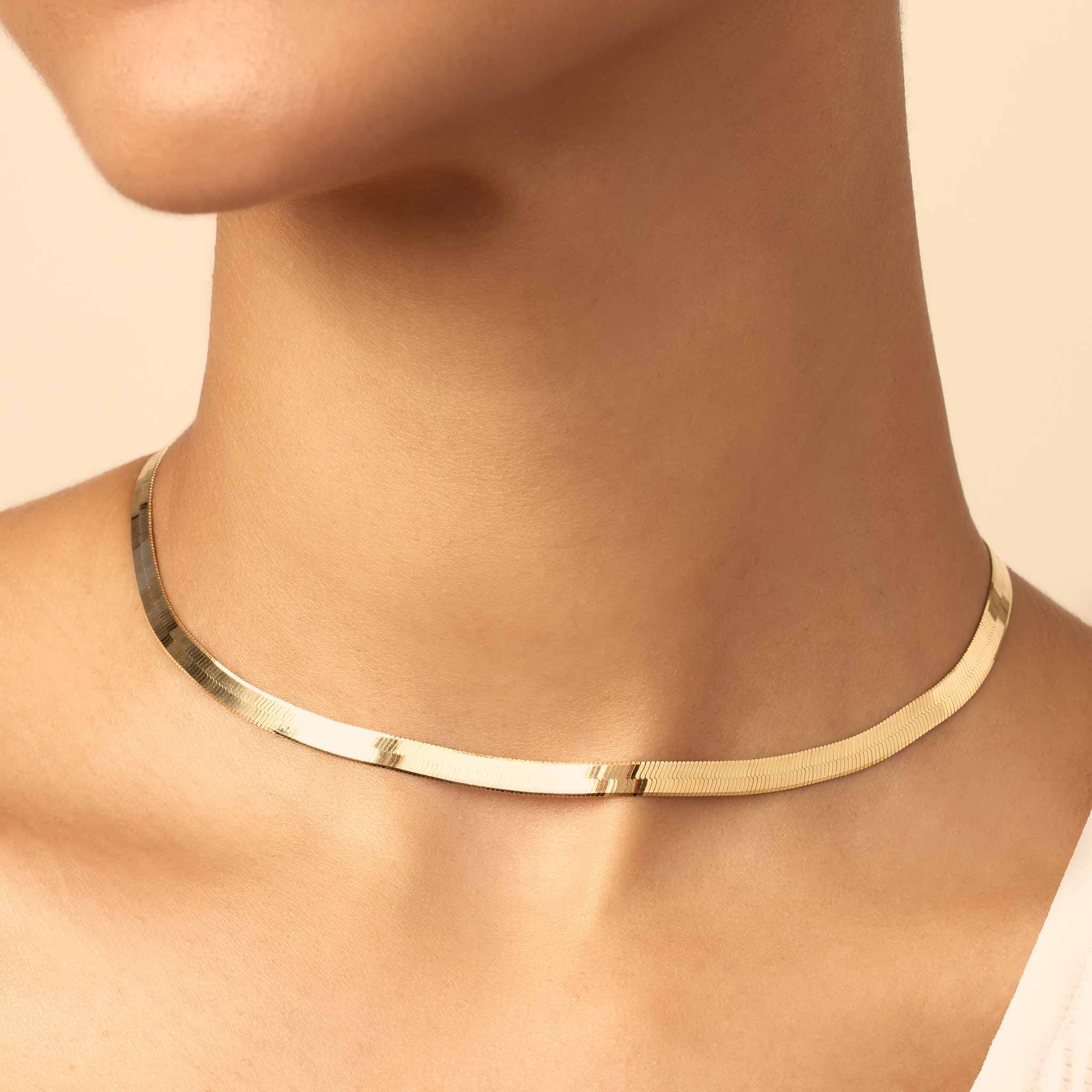 Park Avenue Statement Herringbone Choker