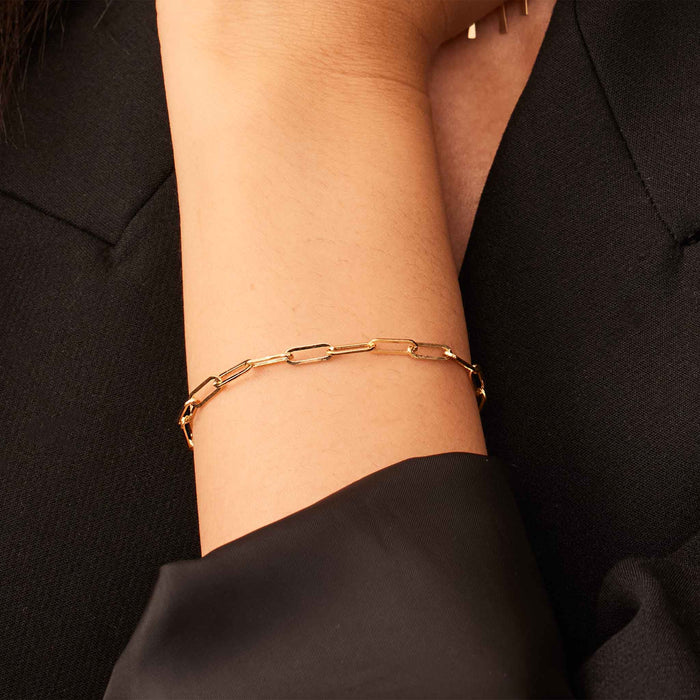 Lắc tay nam vàng 18k 1 cây