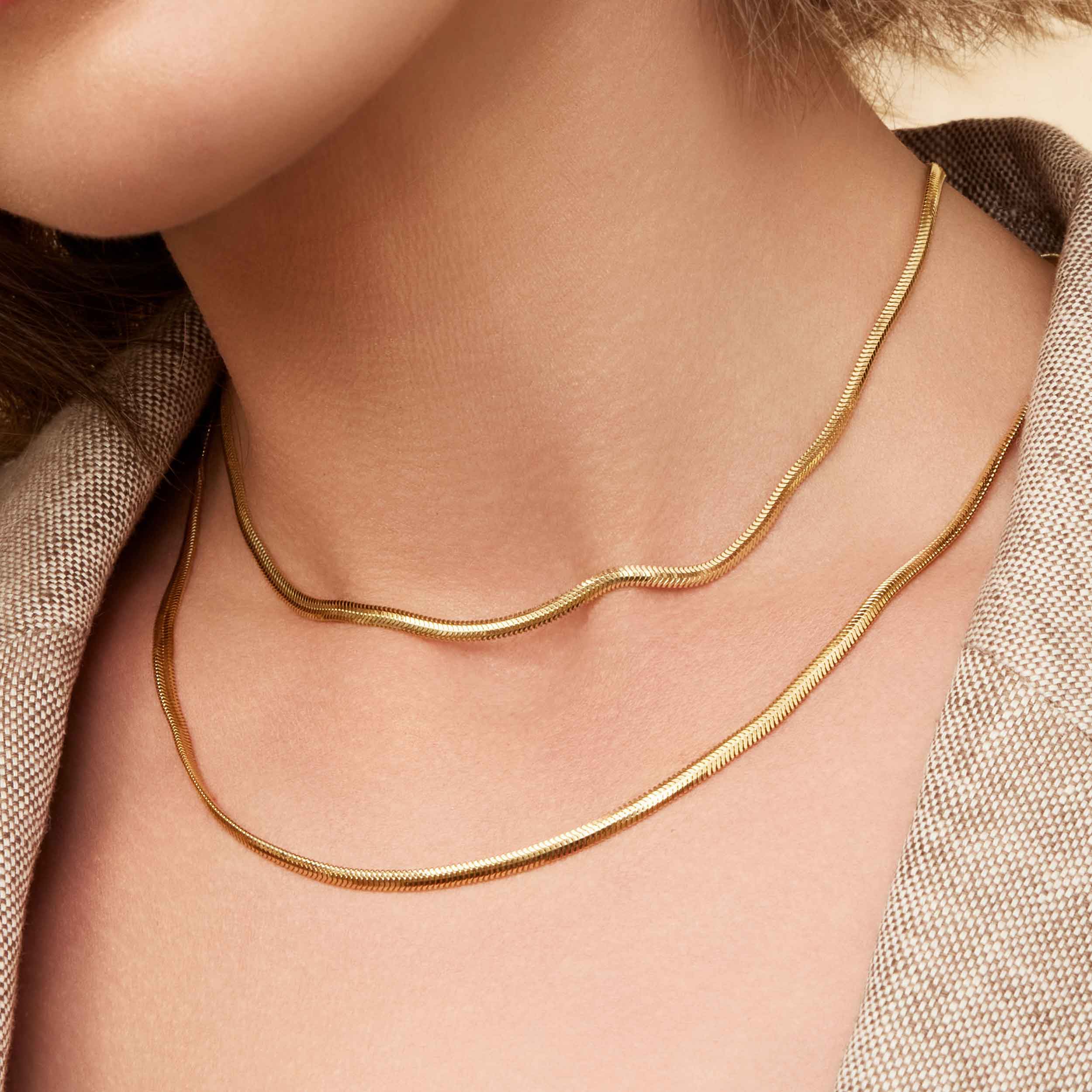 Snake Charmer Chain Necklace