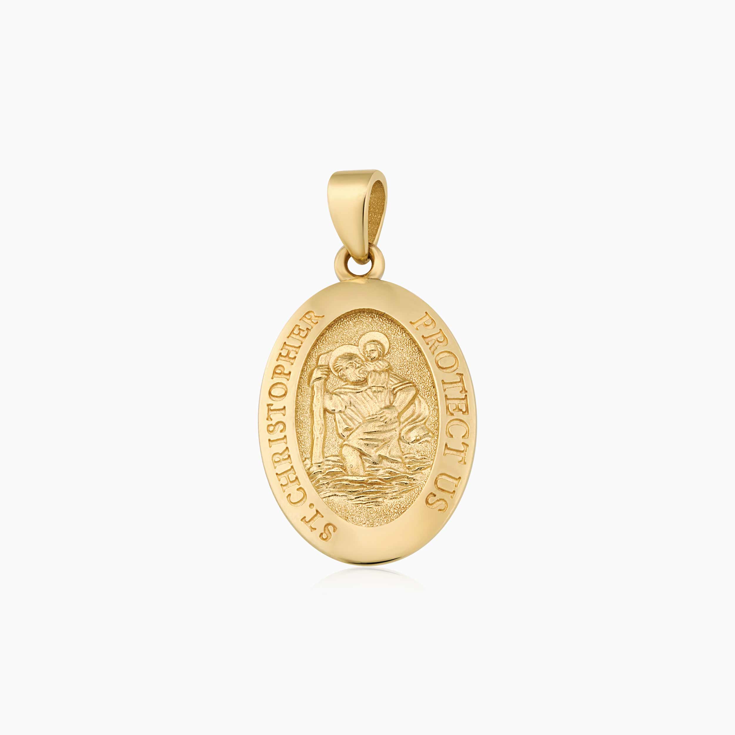 St. Christopher Medal Pendant Charm