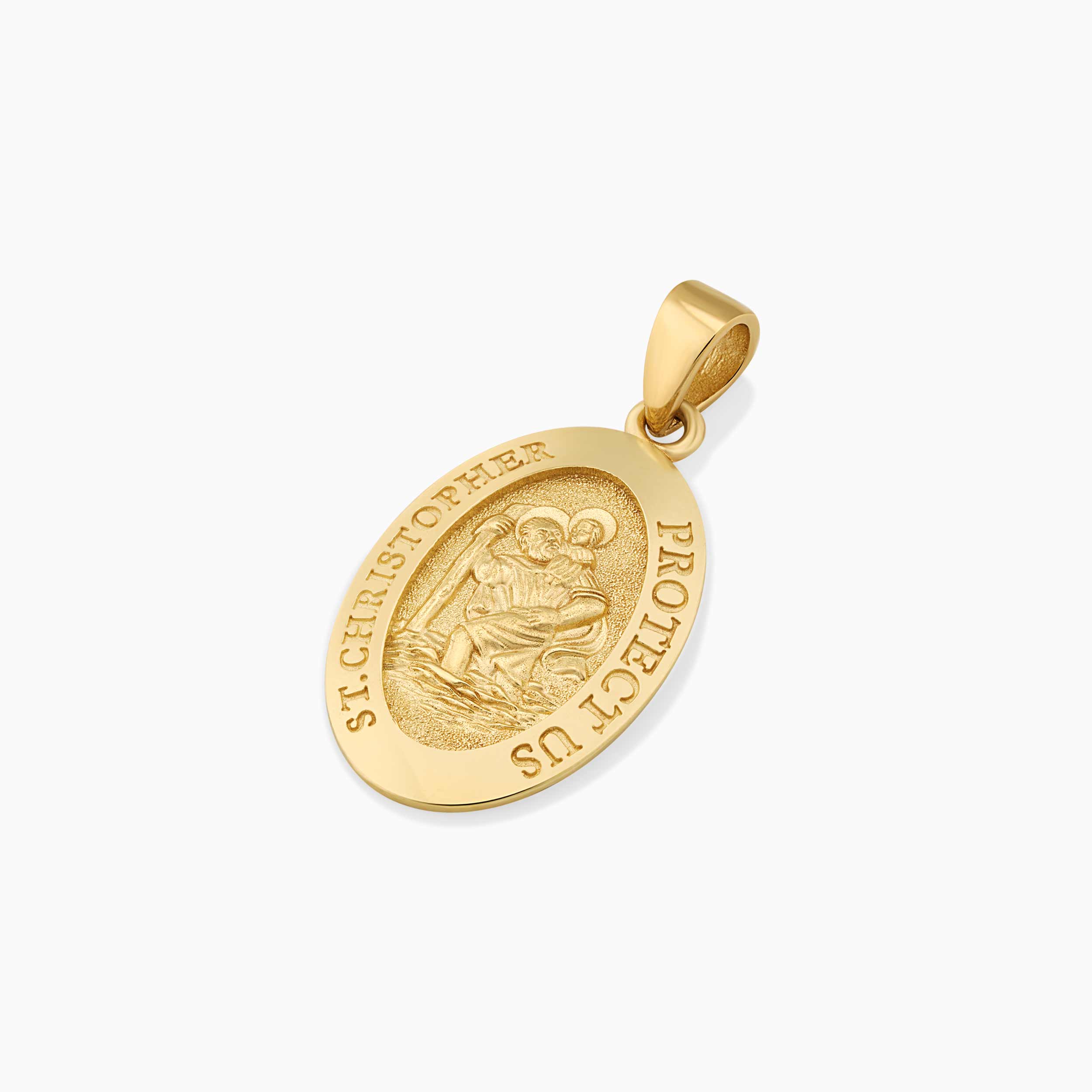 St. Christopher Medal Pendant Charm