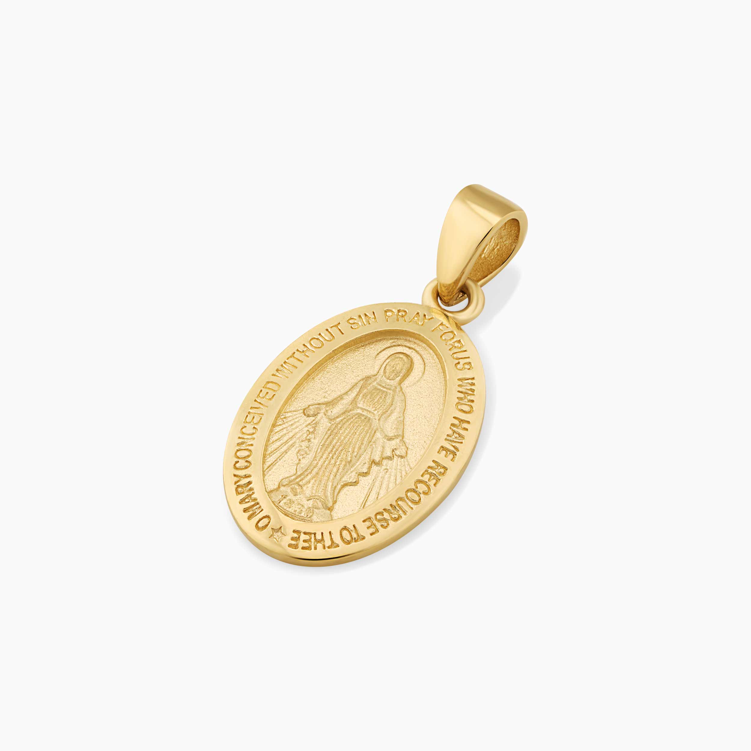 Miraculous Medal Pendant Charm