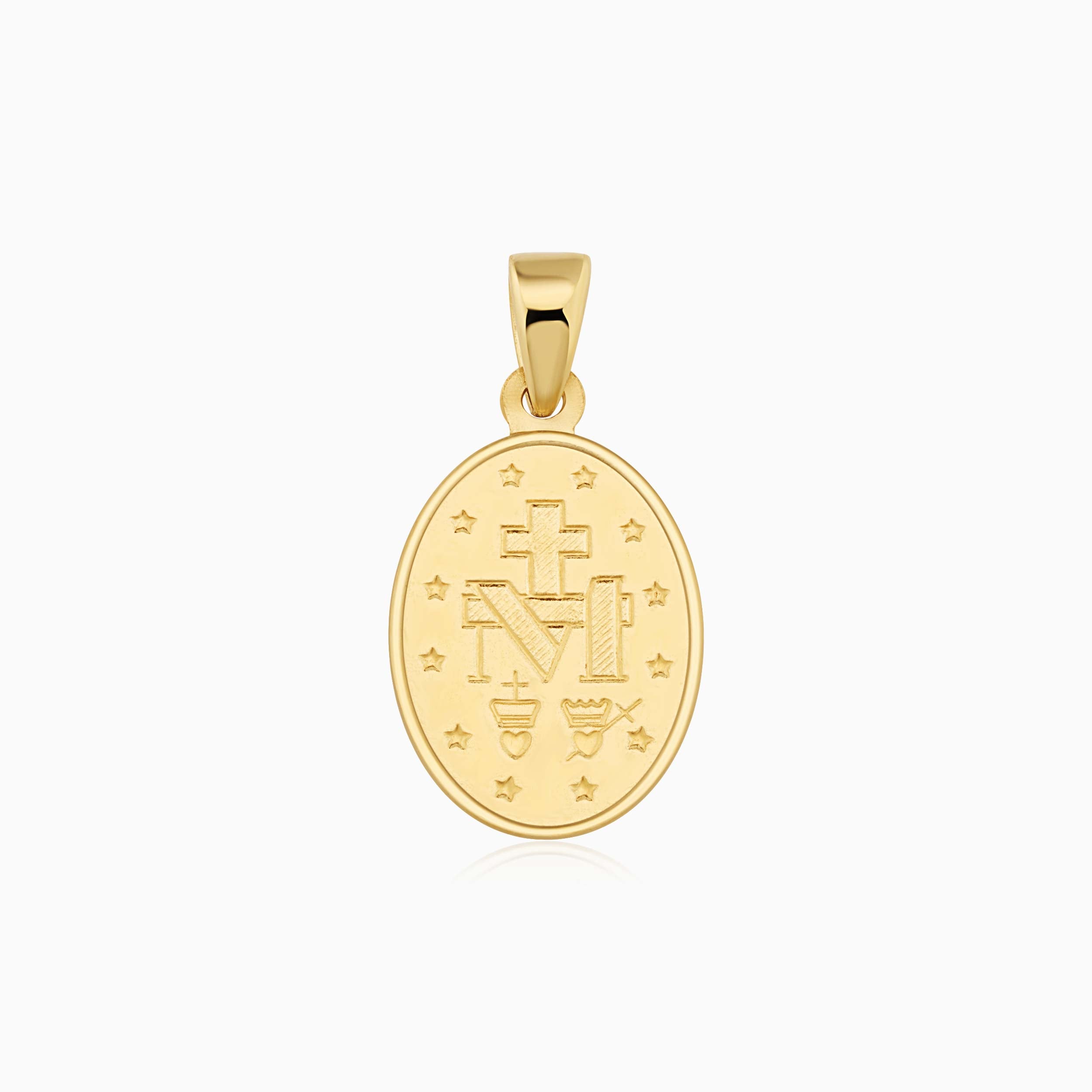 Miraculous Medal Pendant Charm