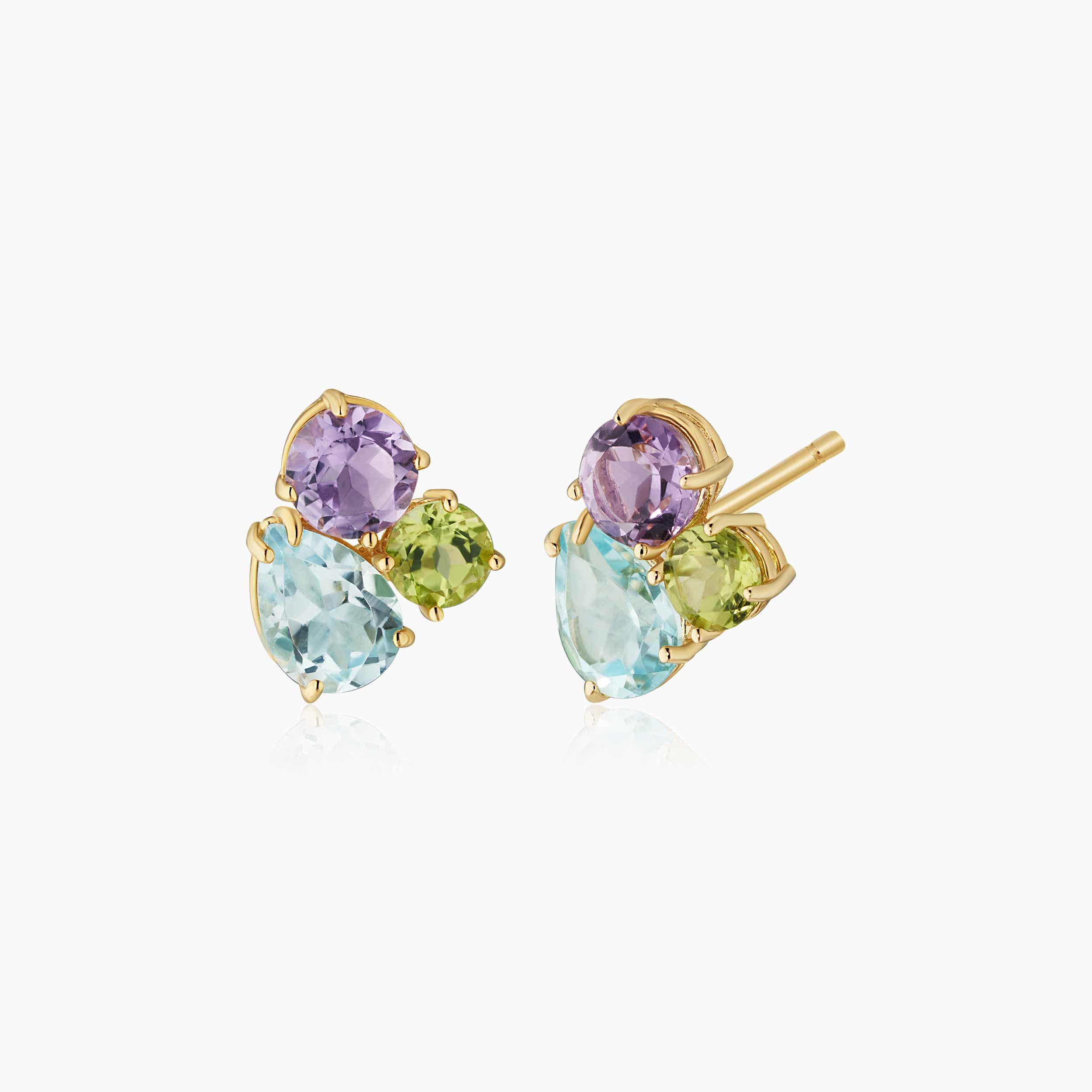 Triple Cluster Studs
