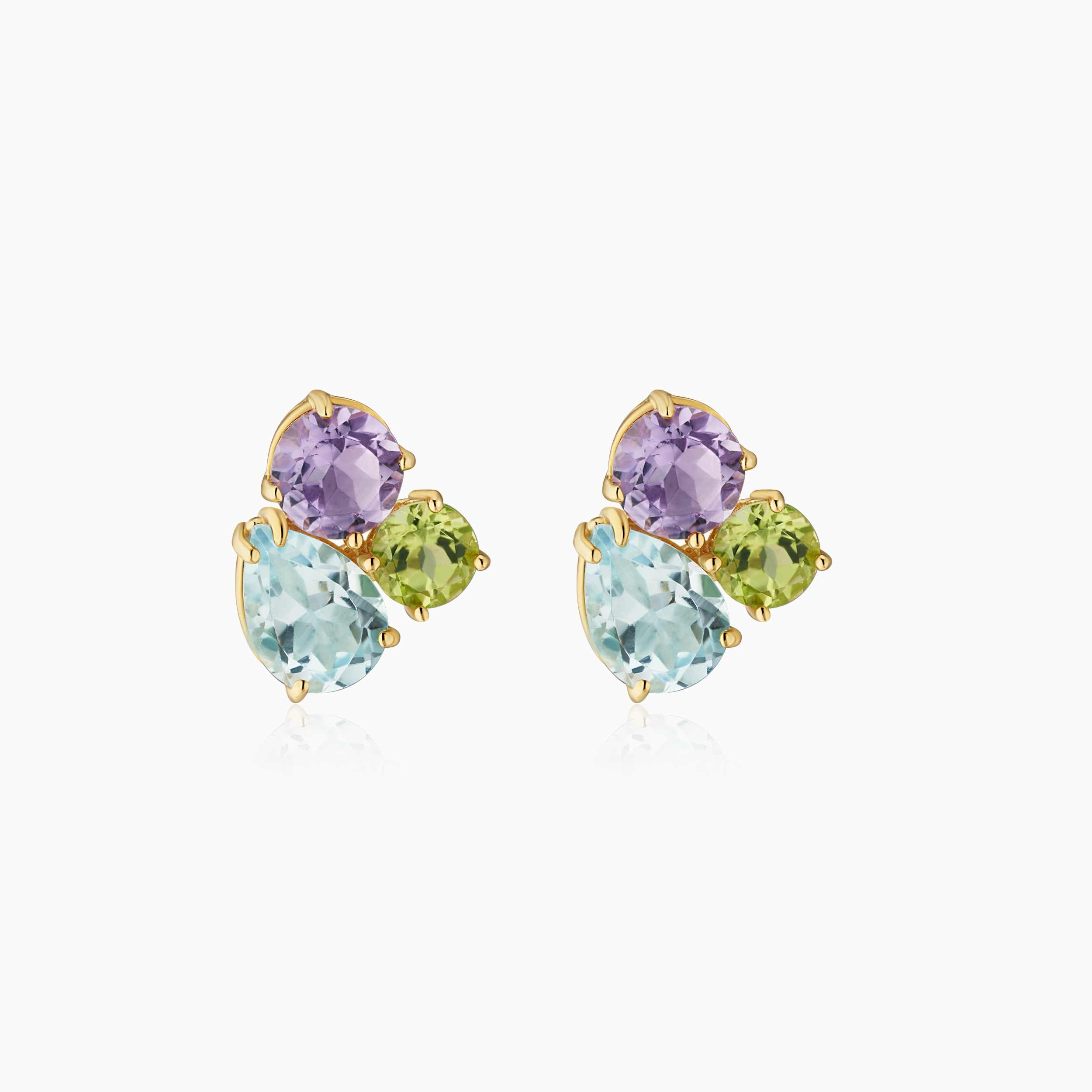 Triple Cluster Studs
