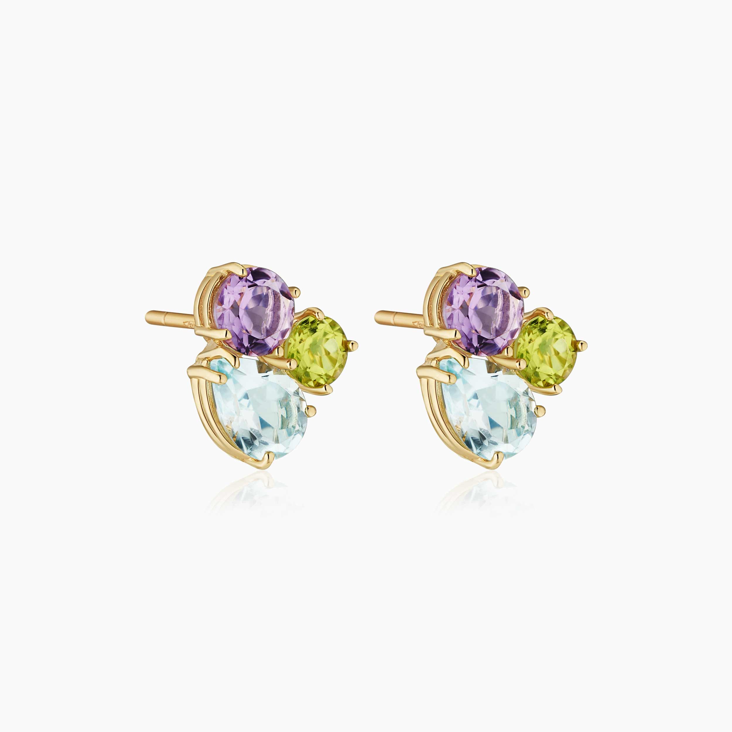 Triple Cluster Studs
