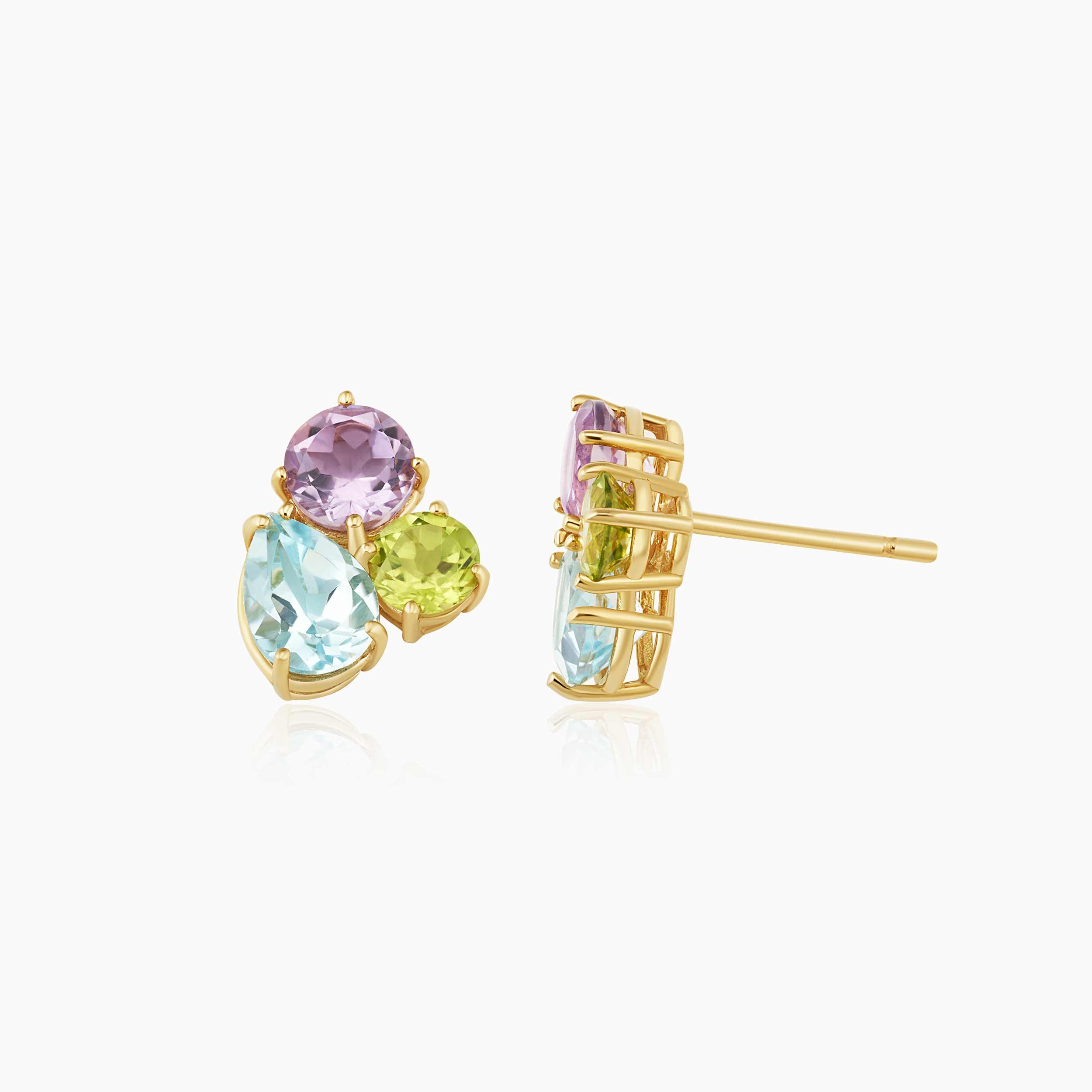 Triple Cluster Studs