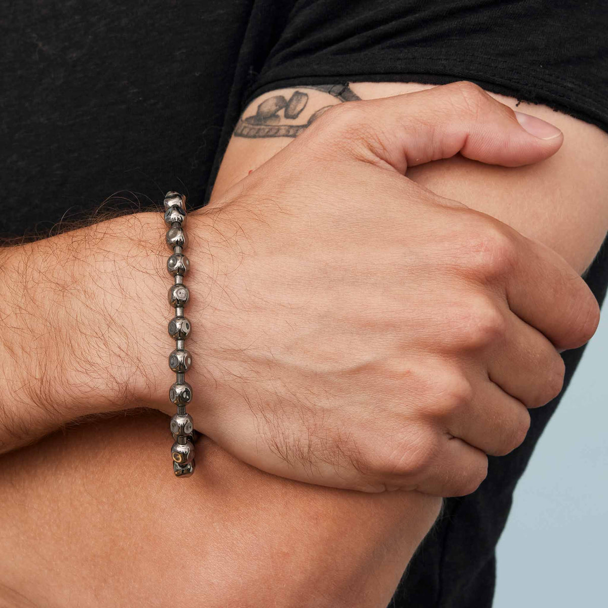 Axis Bead Bold Bracelet - View 2