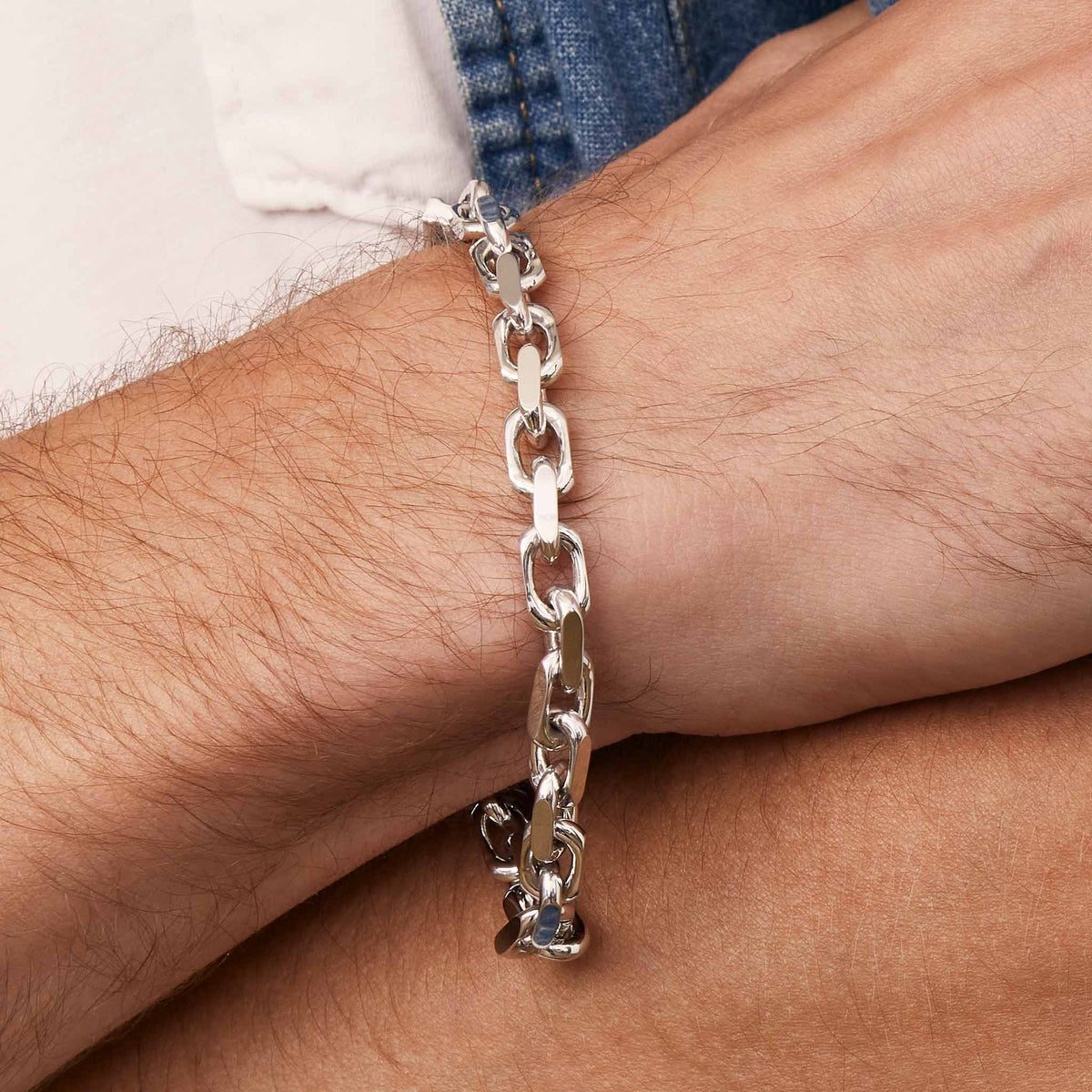 Captain Link Statement Bracelet - View 2