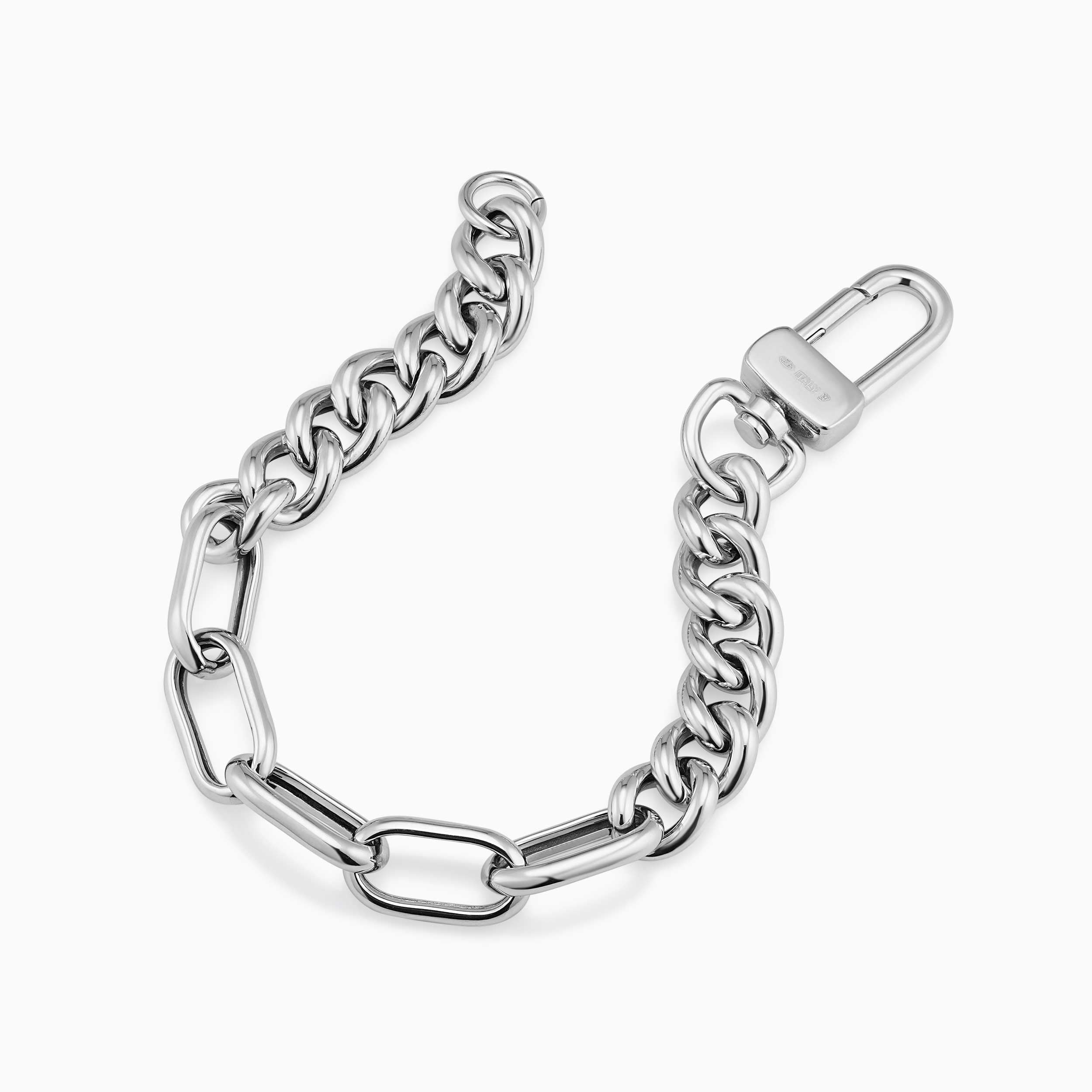 Curb Clip Link Connector Clasp Bracelet