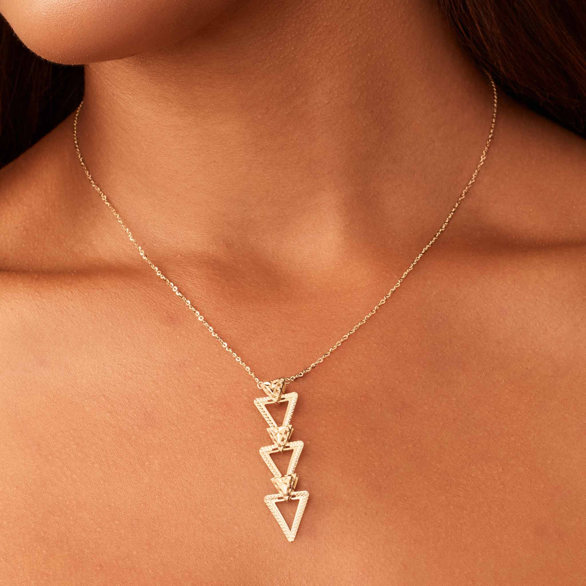 Aegean Drop Pendant Necklace