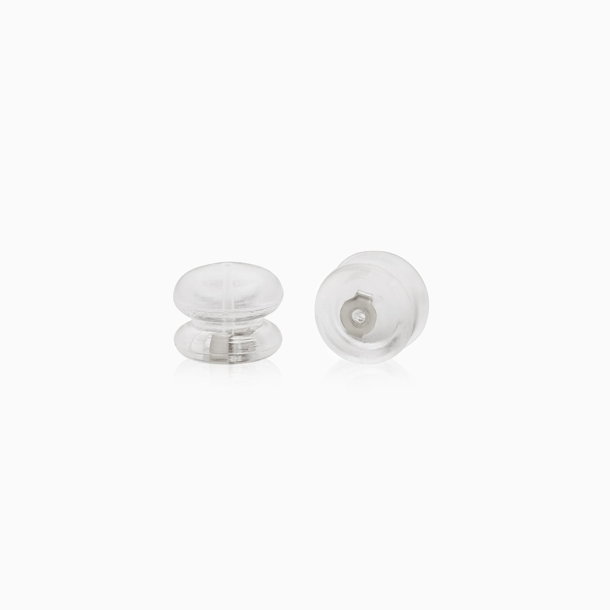 Clear Silicone Earring Backs
