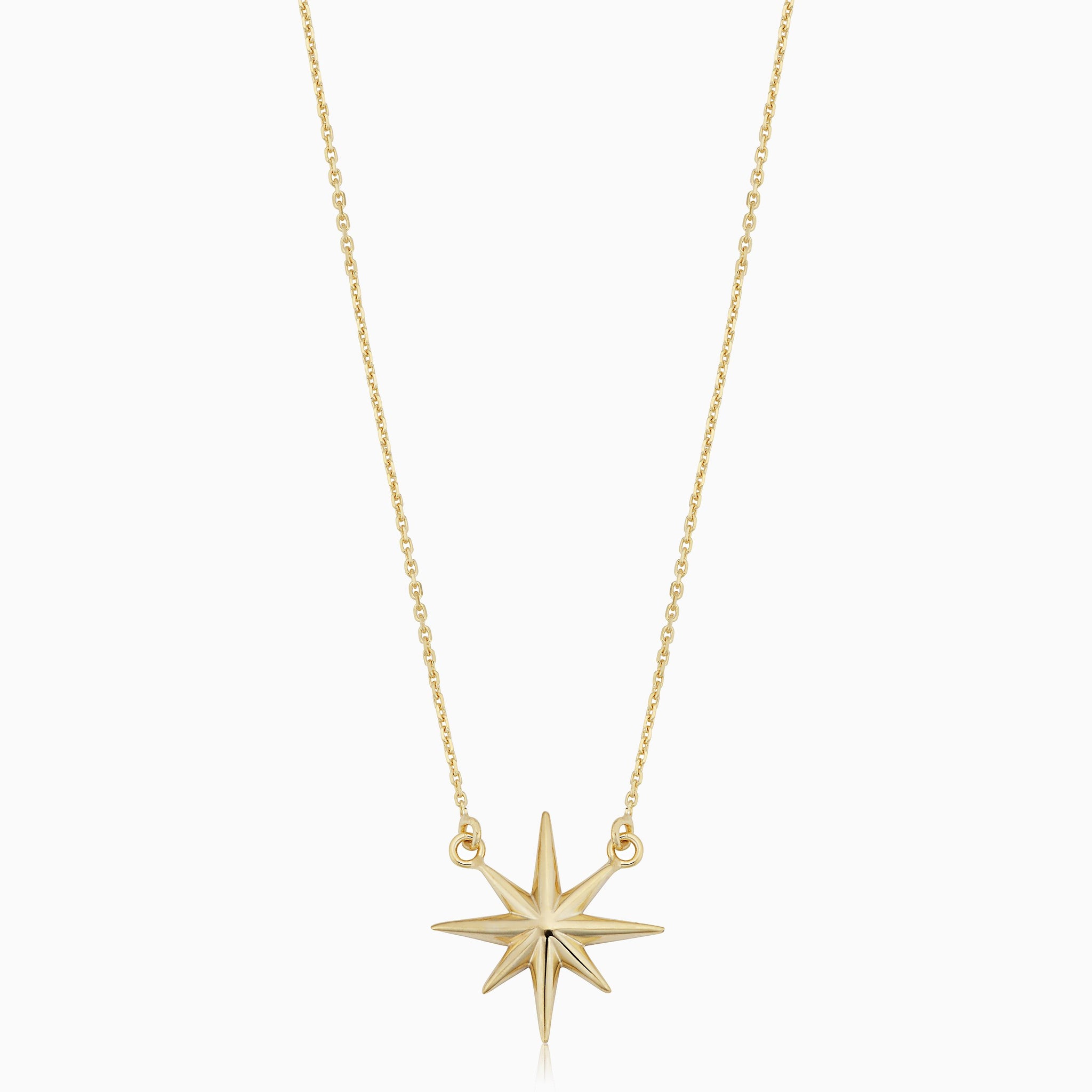 Co-exist - North Star Necklace on Gemstone - Noush Jewelry