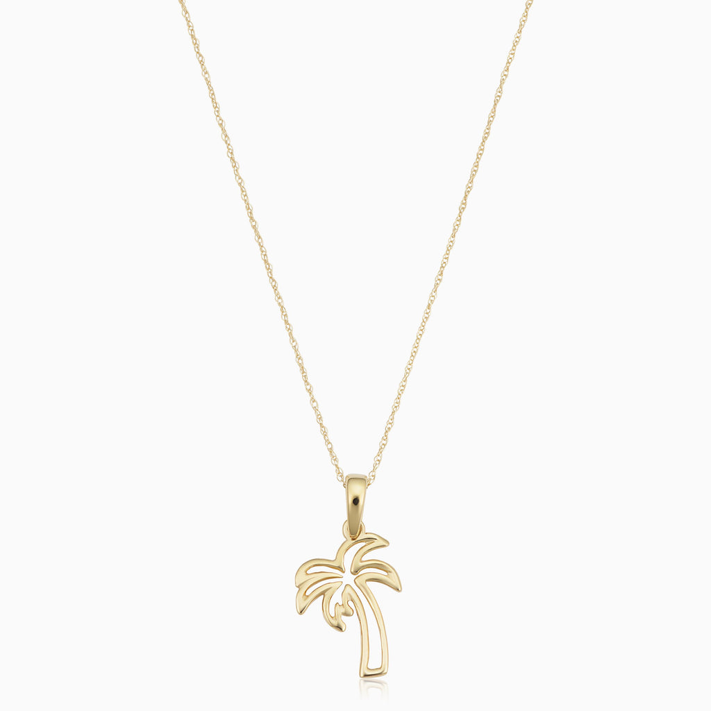 Royal Palms Pendant Necklace