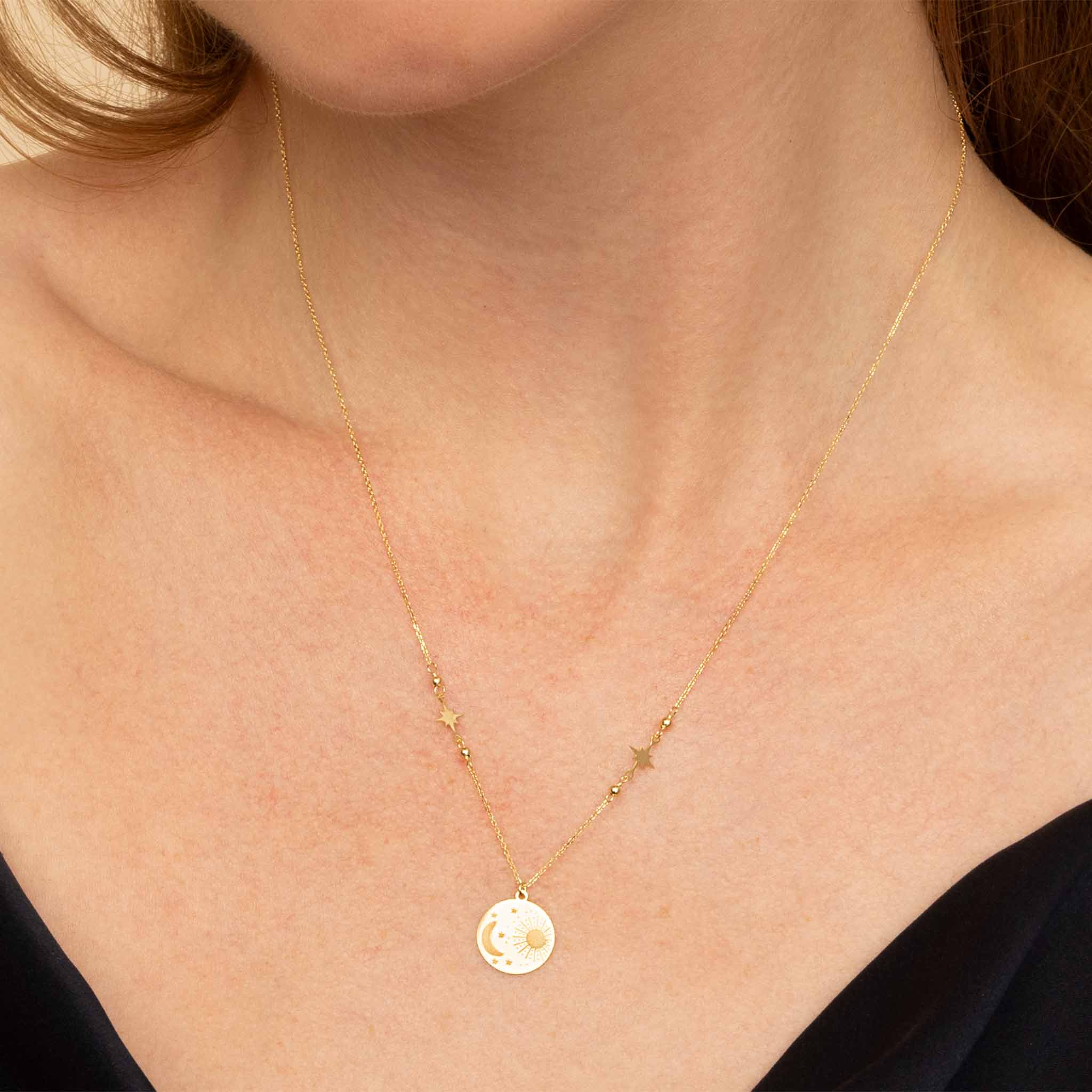 Mejuri sun necklace Clearance