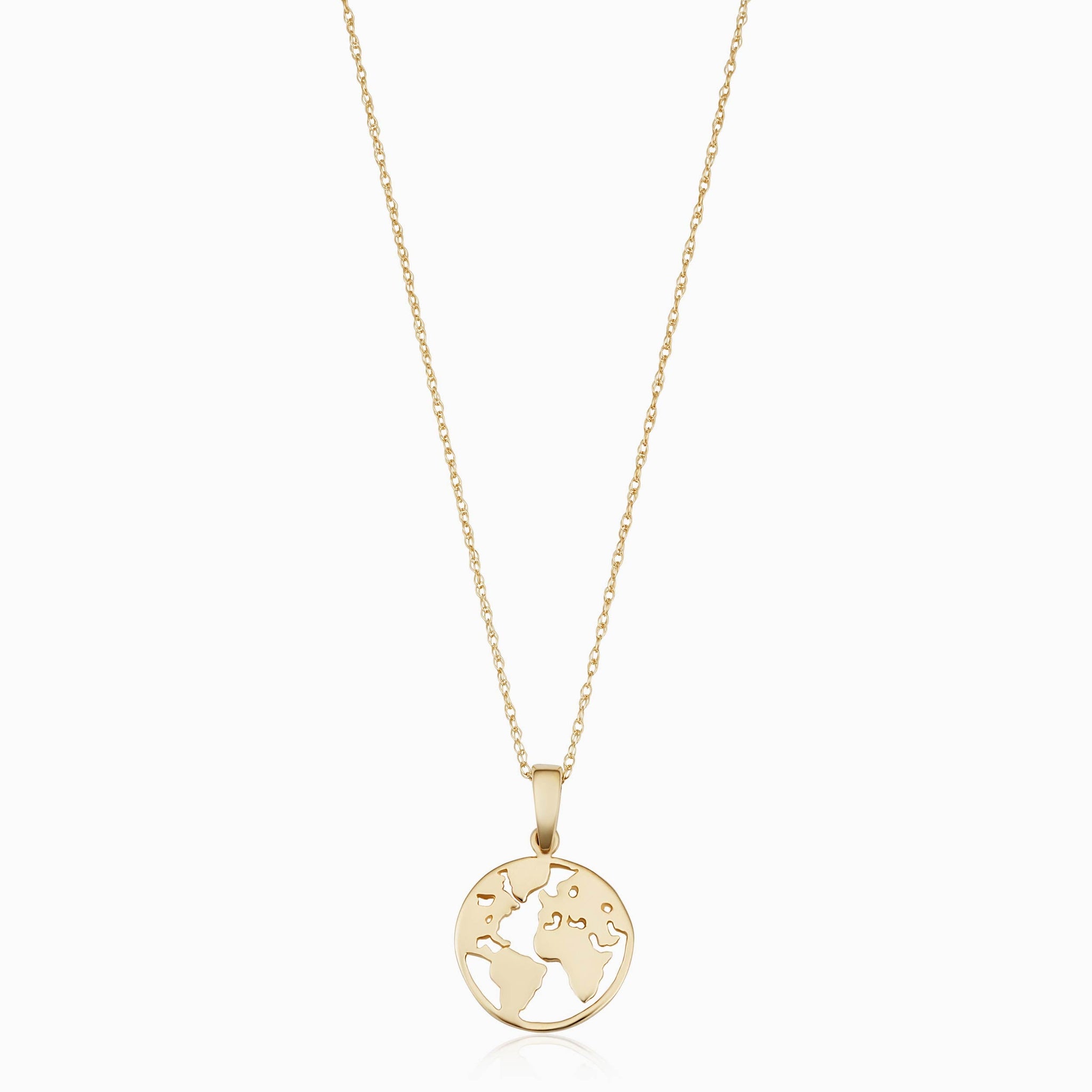 Buy Vembley Gorgeous Gold Plated Double Layered Earth World Pendant Necklace  For Women and Girls Online In India At Discounted Prices