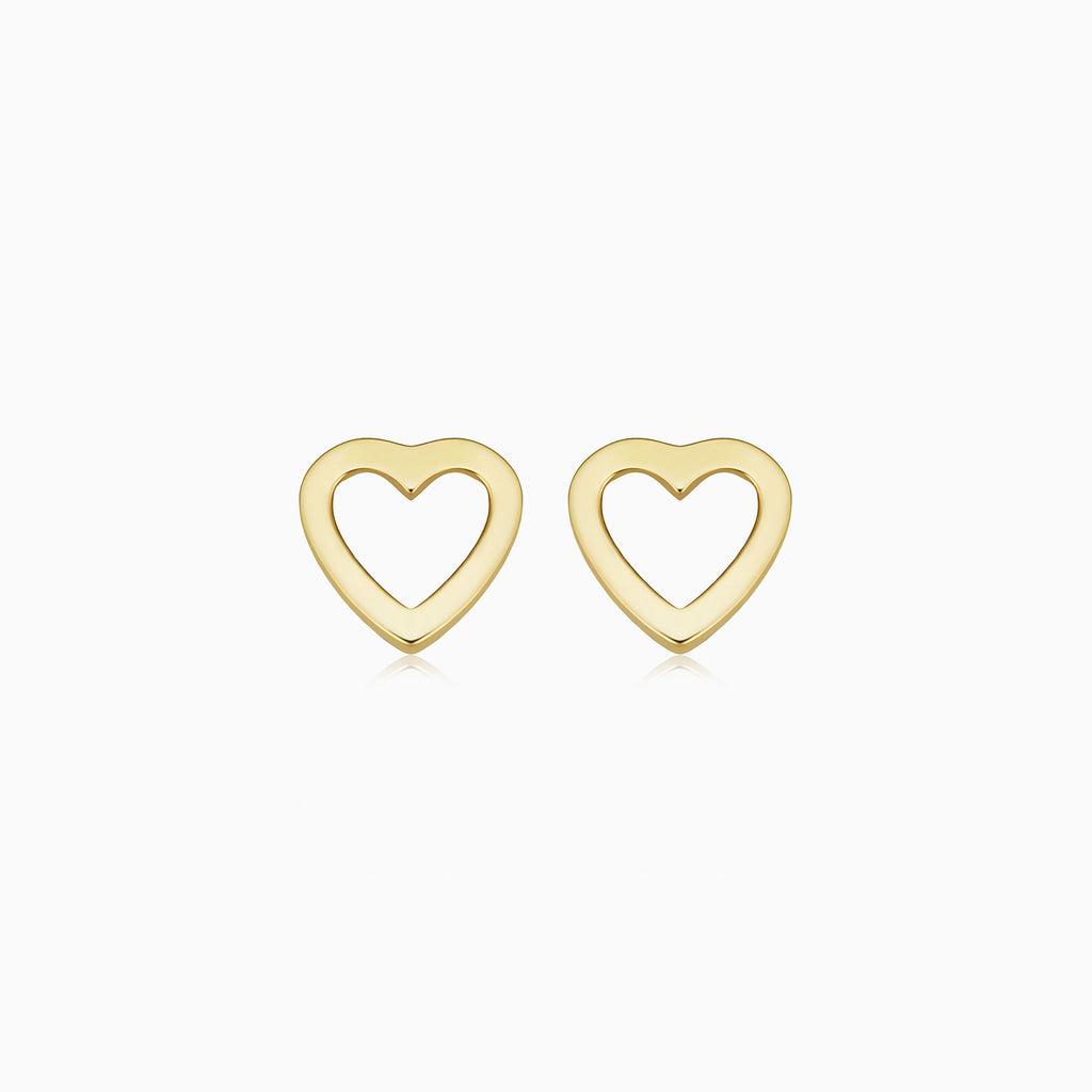 Open Your Heart Studs