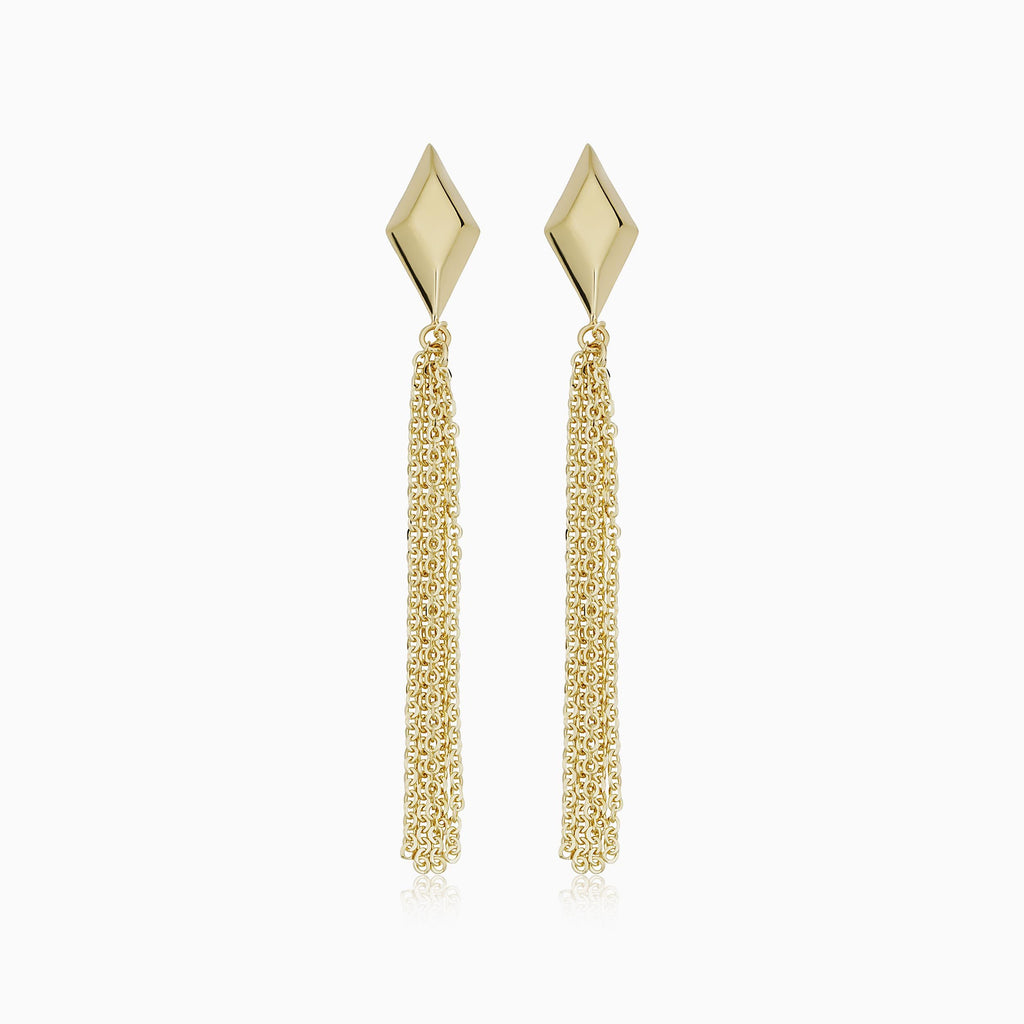 Crown Jewel Drop Earrings