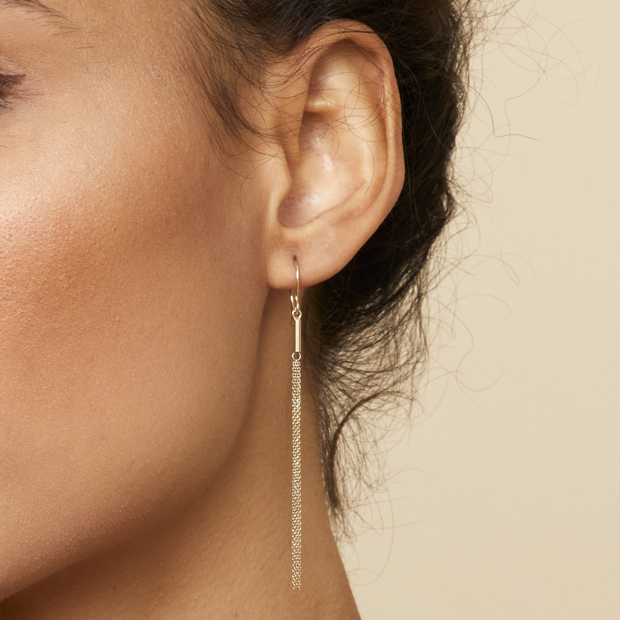 Carrie Drop Earrings Gold – THE SILVER COLLECTIVE