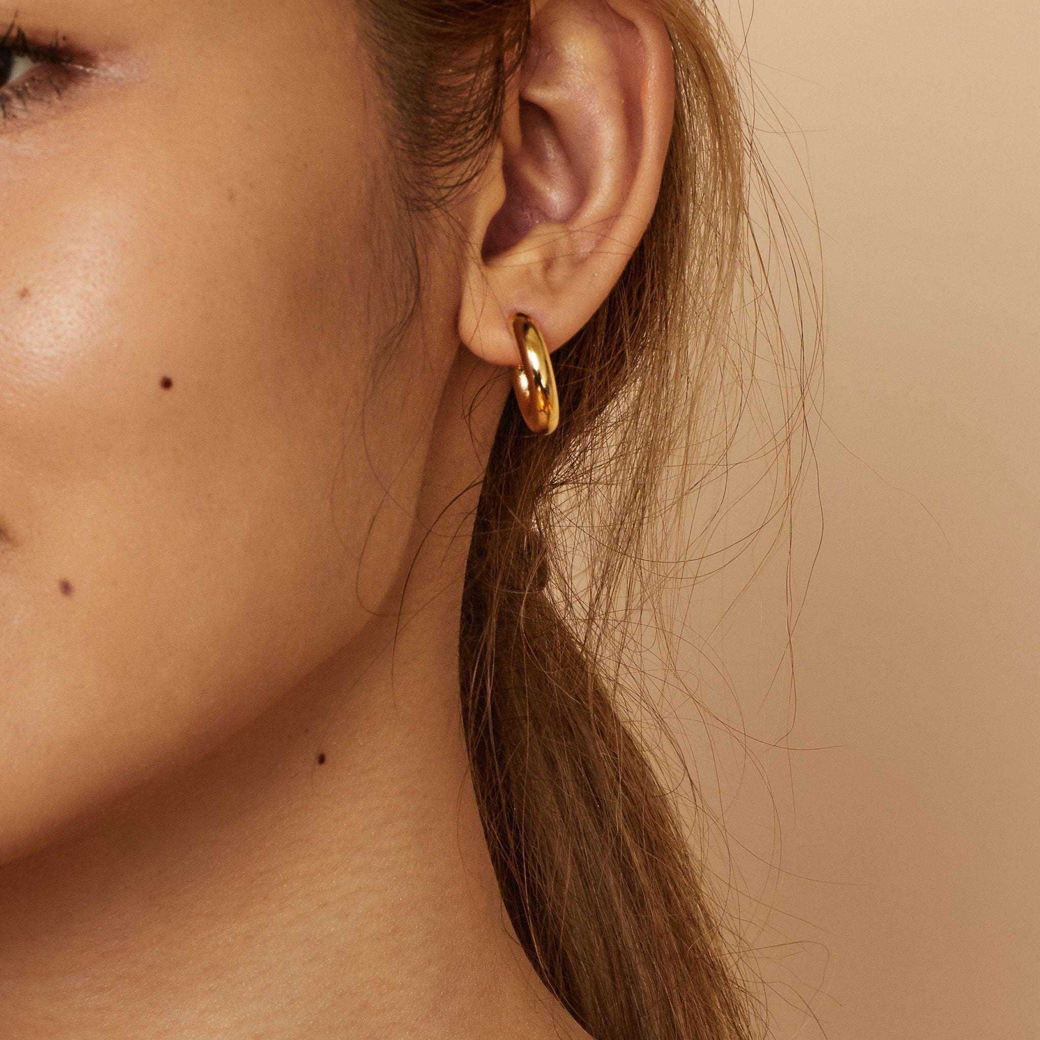 Made by Mary Maude Bold Yet Minimal Hoop Earrings