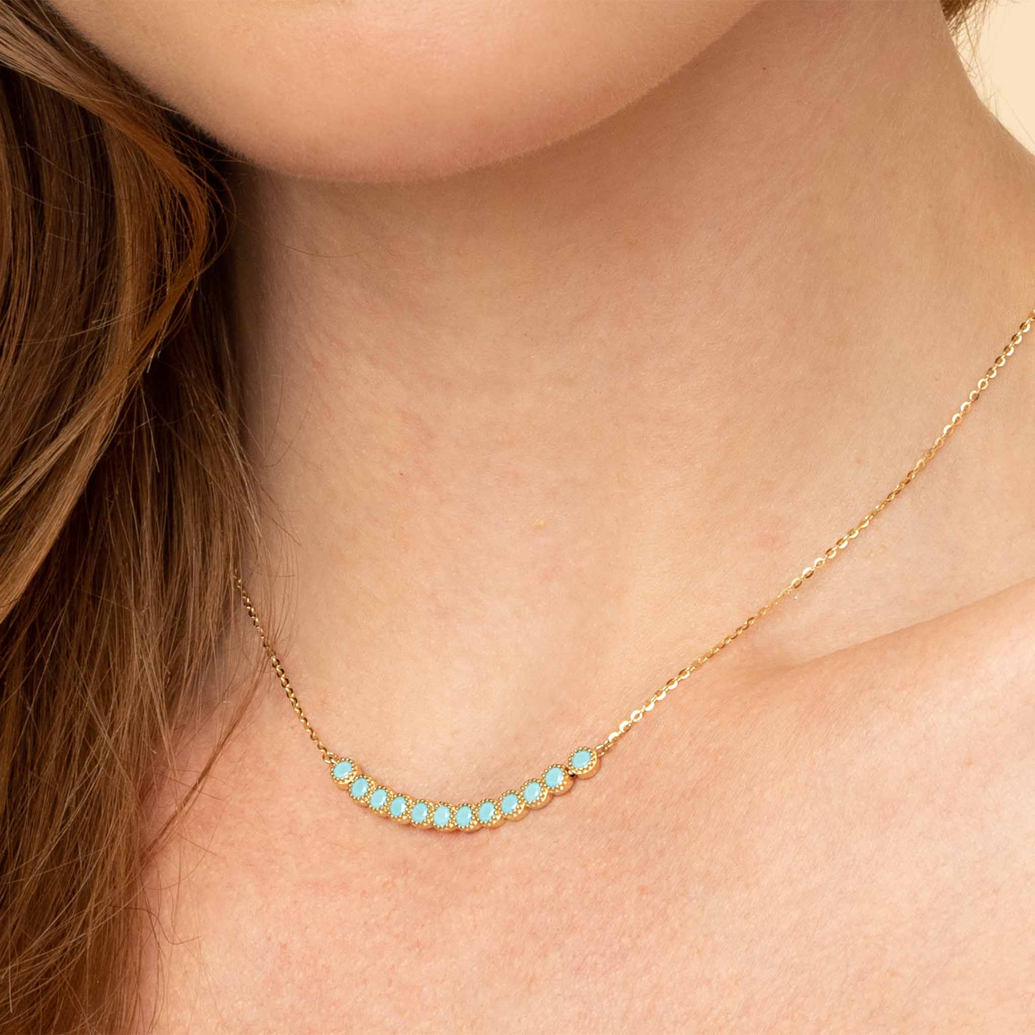 #color_Yellow Gold, Turquoise
