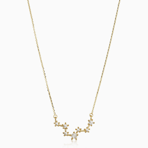 Solid Gold and Diamond Constellation Necklace – Roxluna