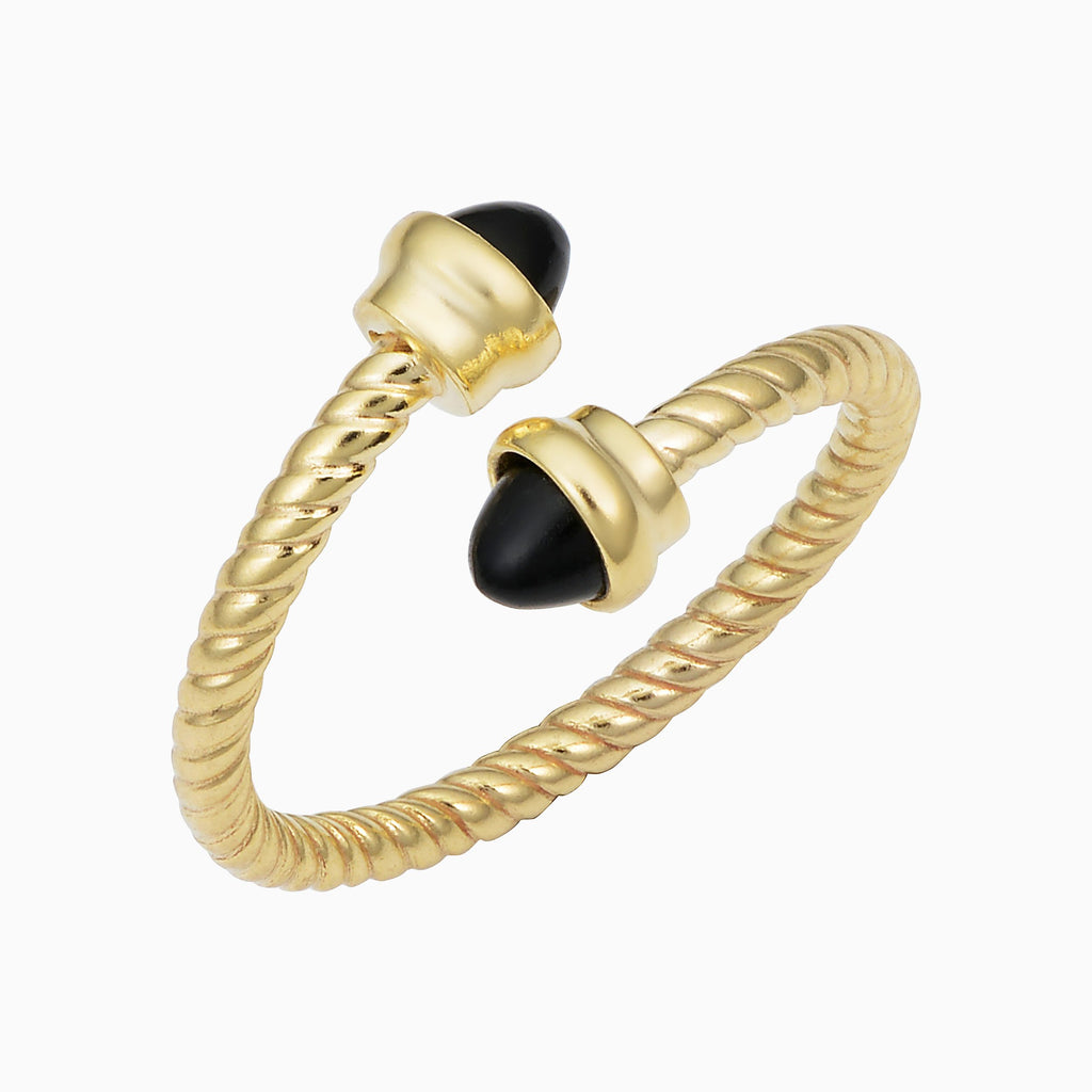 #color_Yellow Gold, Black Onyx