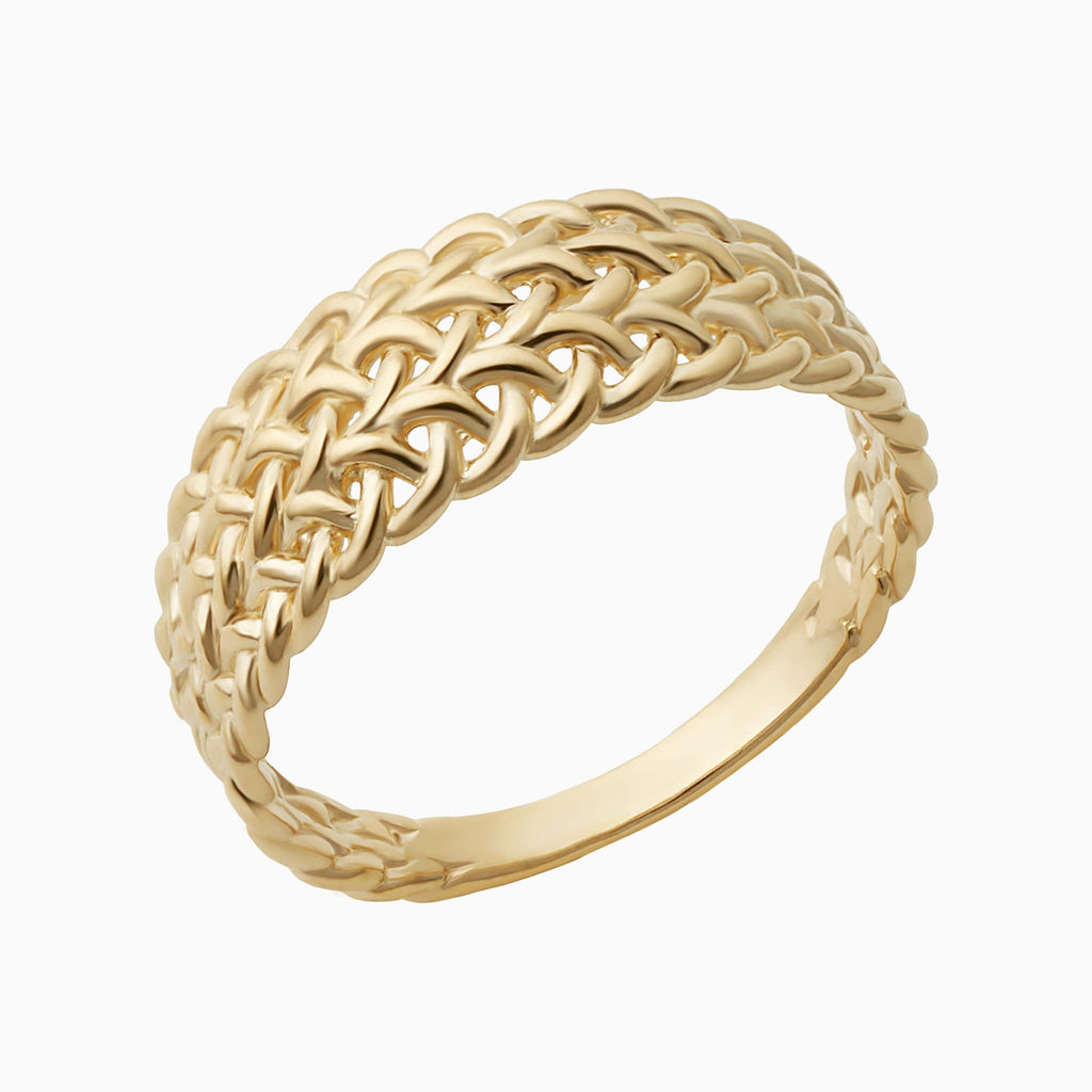 Woven Love Ring