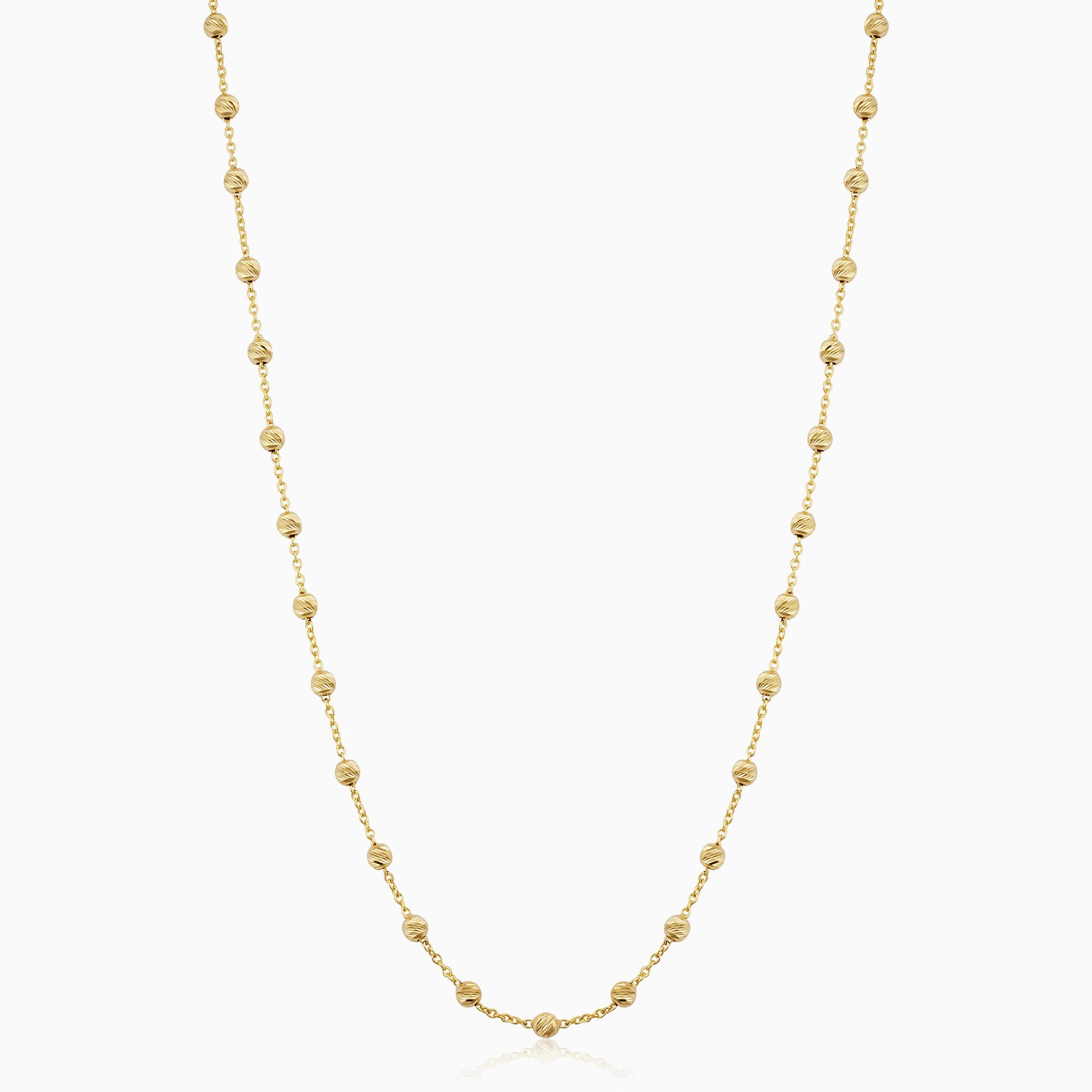 Ball Chain Multi-Strand Necklace - A New Day™ Gold